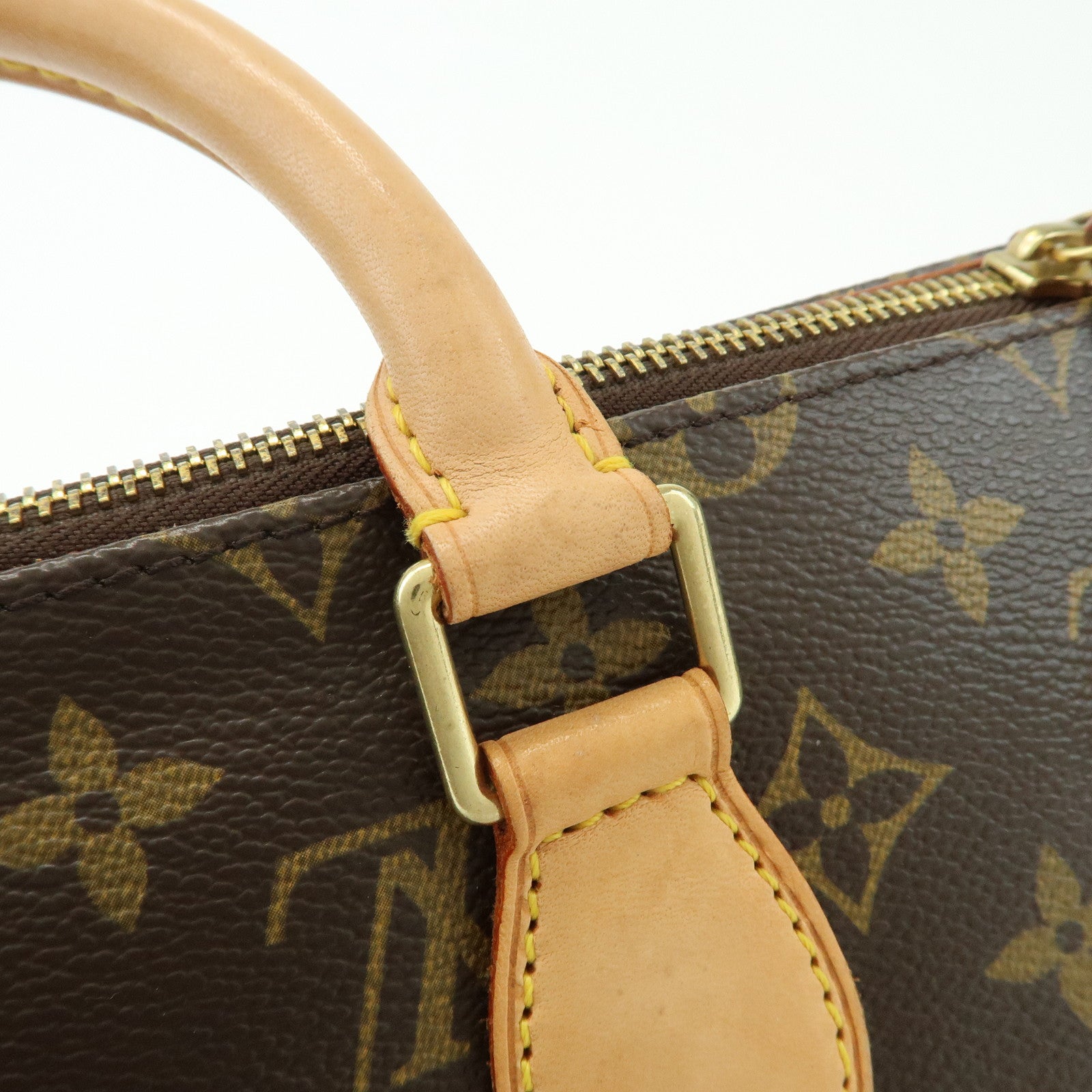 Louis Vuitton Monogram Popincourt Canvas Hand Bag Brown M40009