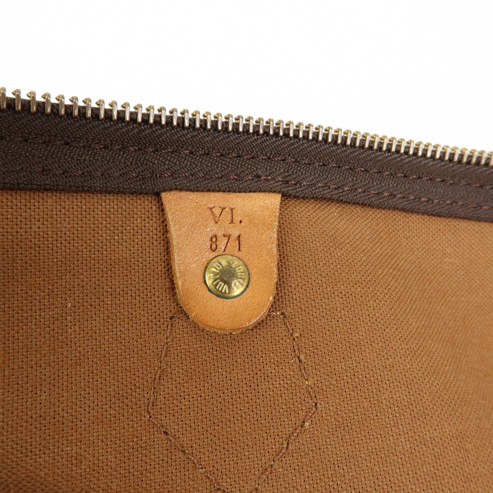 Louis Vuitton Monogram Speedy 40 Boston Bag Hand Bag Brown M41106