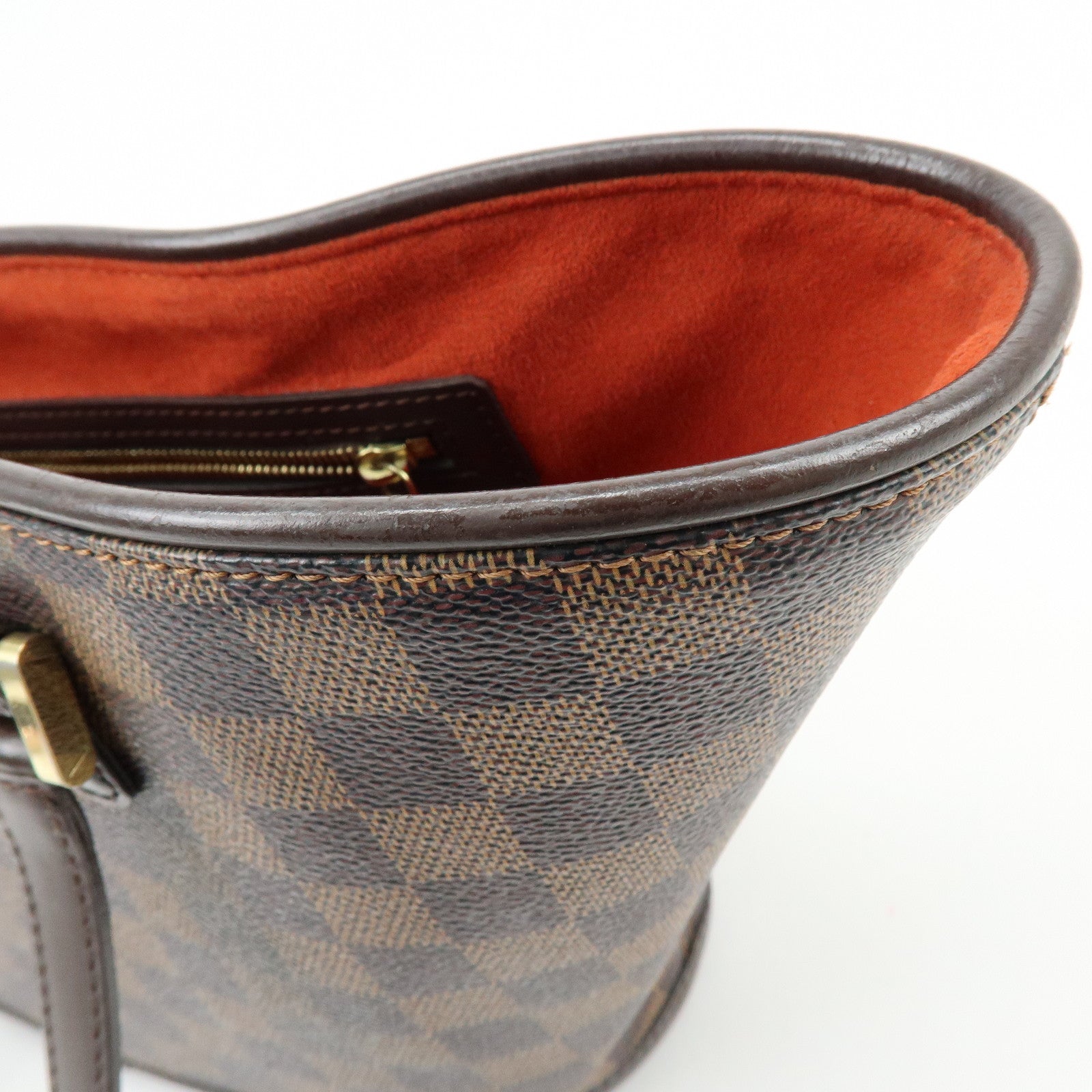 Louis Vuitton Manosque PM Damier Canvas Tote Bag Ebene N51121