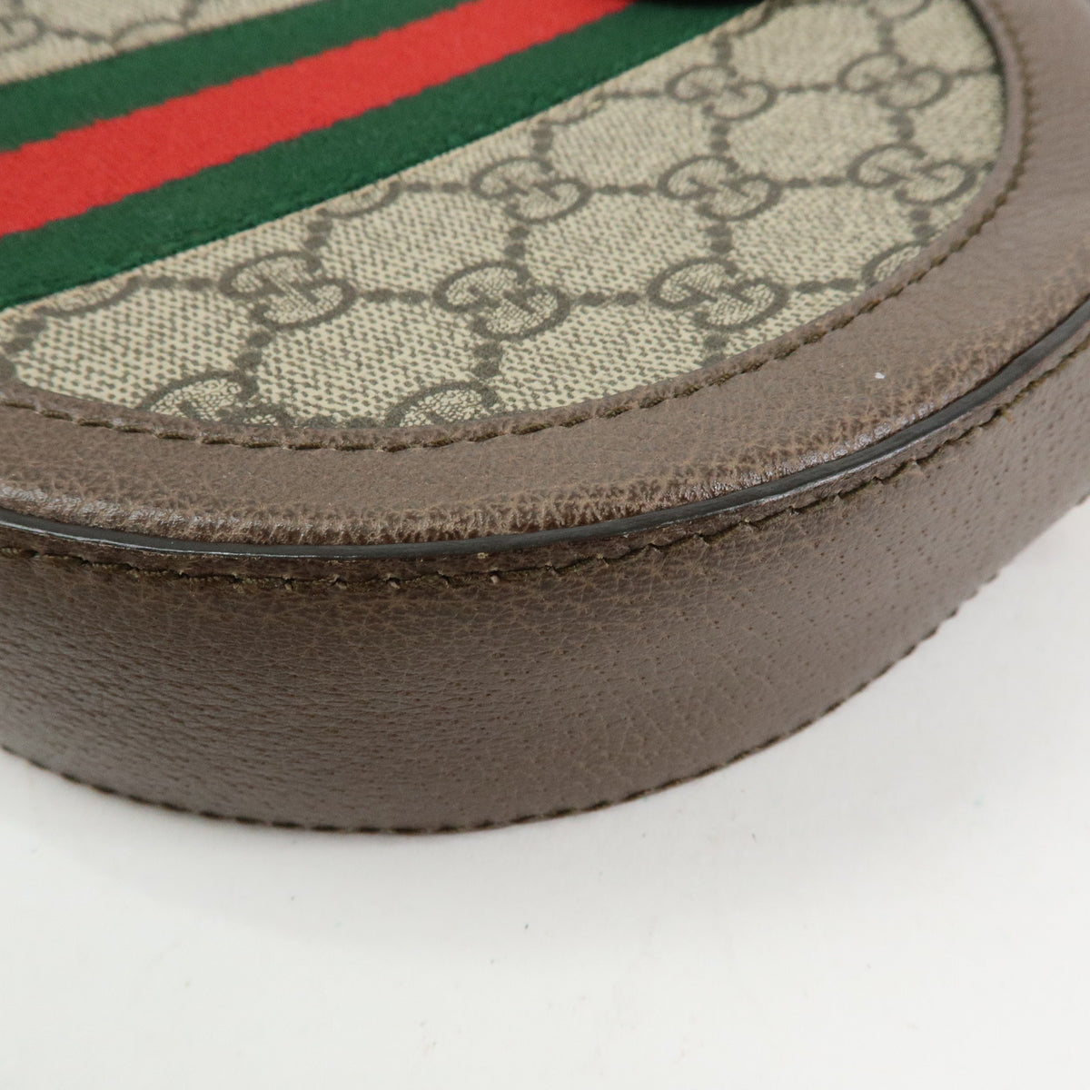 GUCCI Ophidia Sherry Double G Round Mini Chain Shoulder Bag 550618