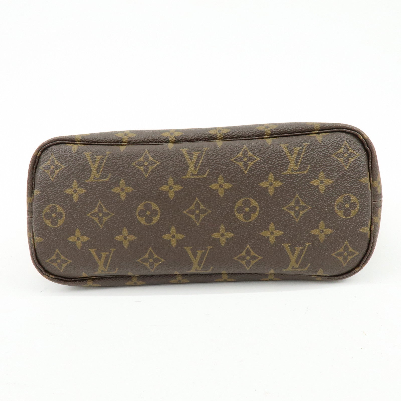 Louis Vuitton Monogram Neverfull PM Tote Bag Hand Bag Brown M40155