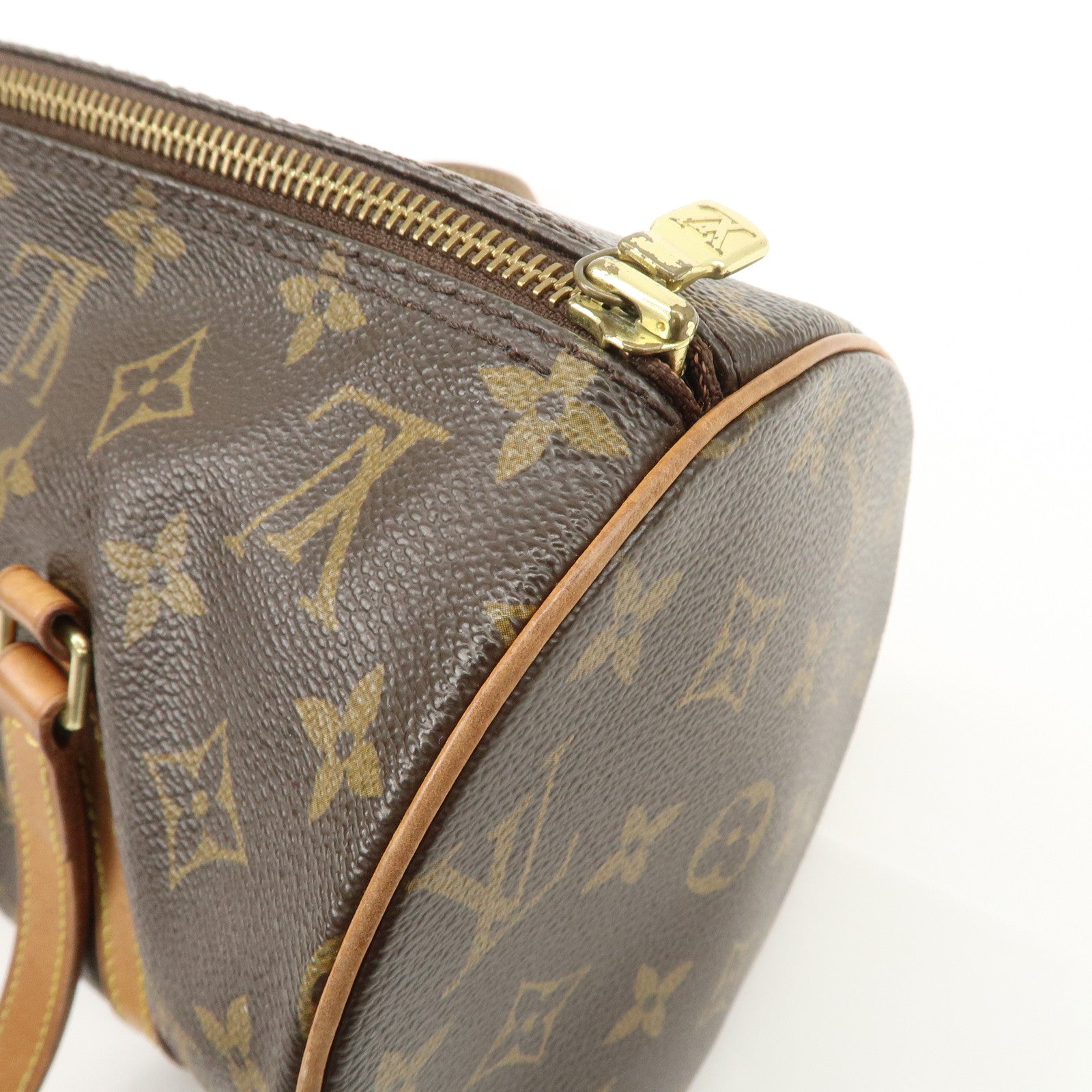 Louis Vuitton Monogram Papillon 30 Hand Bag New Style M51385 Used