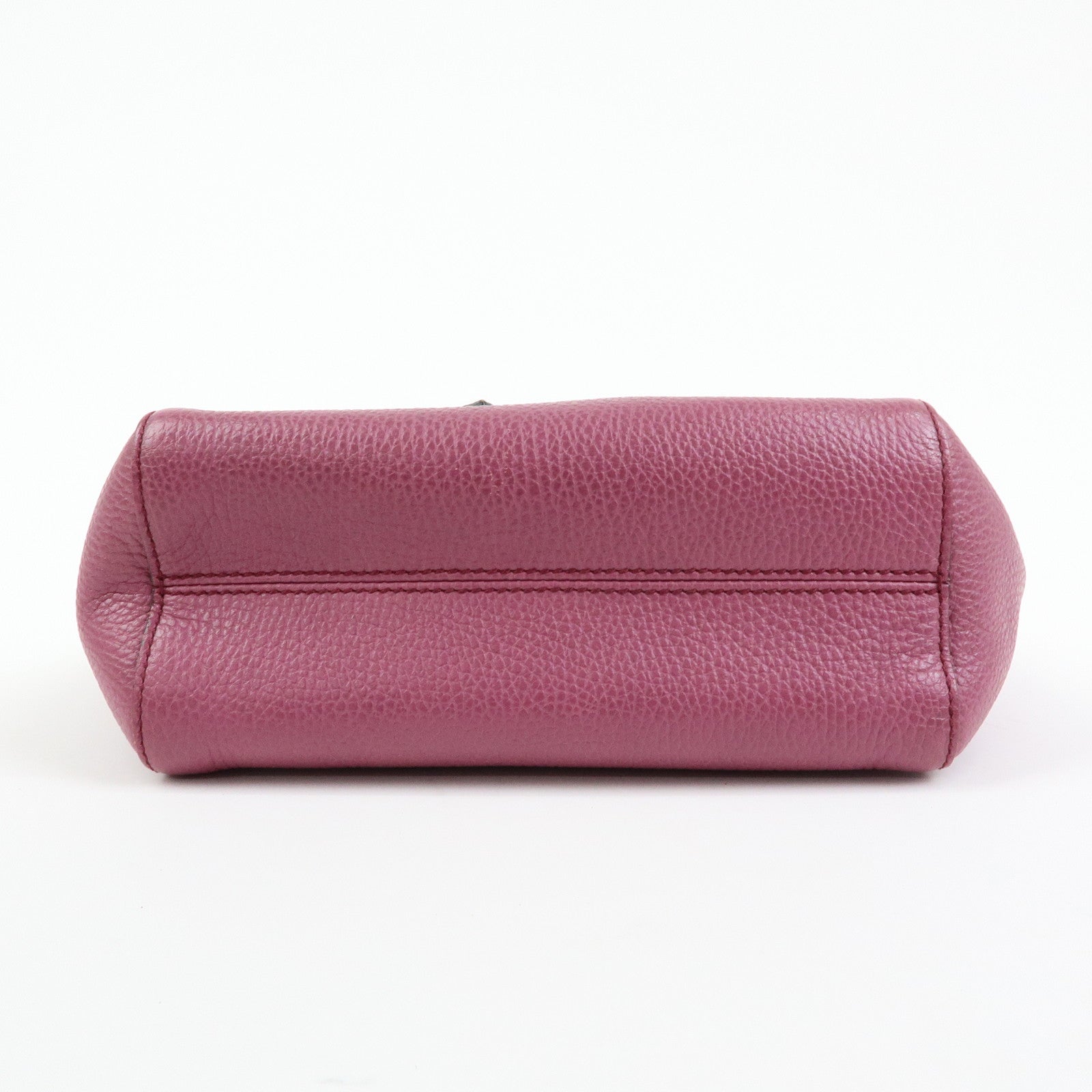 GUCCI Swing Mini Leather 2Way Bag Hand Bag Shoulder Bag Purple 368827