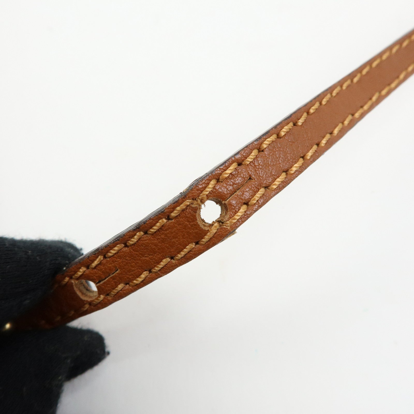 Chloe Marcie Leather Shoulder Bag Crossbody Bag Brown