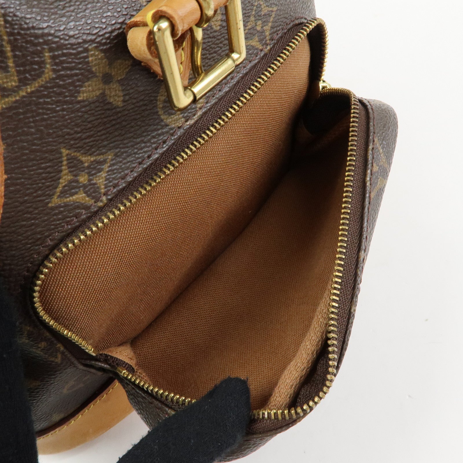 Louis Vuitton Monogram Montsouris MM Backpack Rucksack Brown M51136