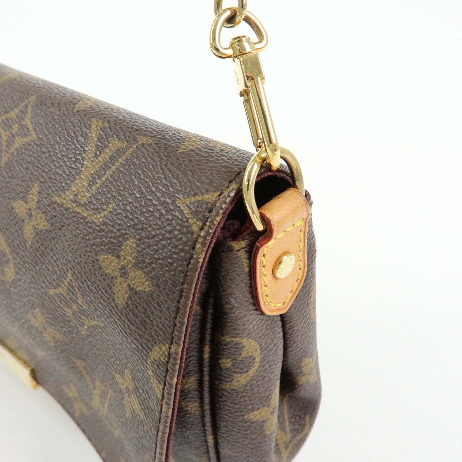 Louis Vuitton Monogram Favorite MM 2Way Bag Shoulder Bag Brown M40718