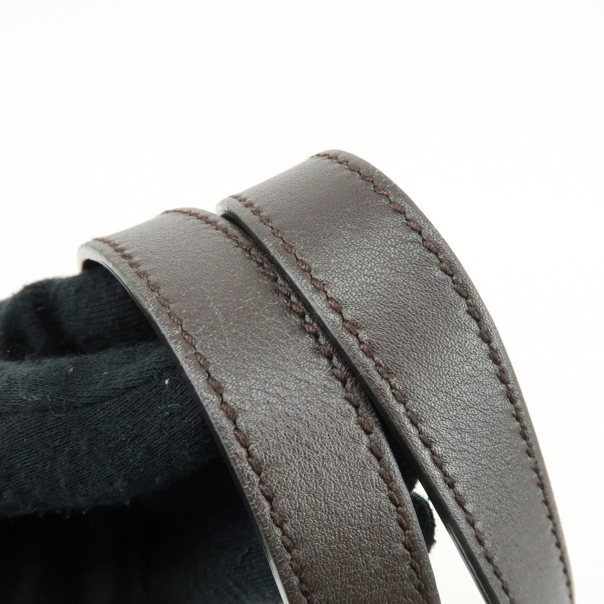 GUCCI GG Canvas Leather Hand Bag Shoulder Bag Toe Bag Brown 388919