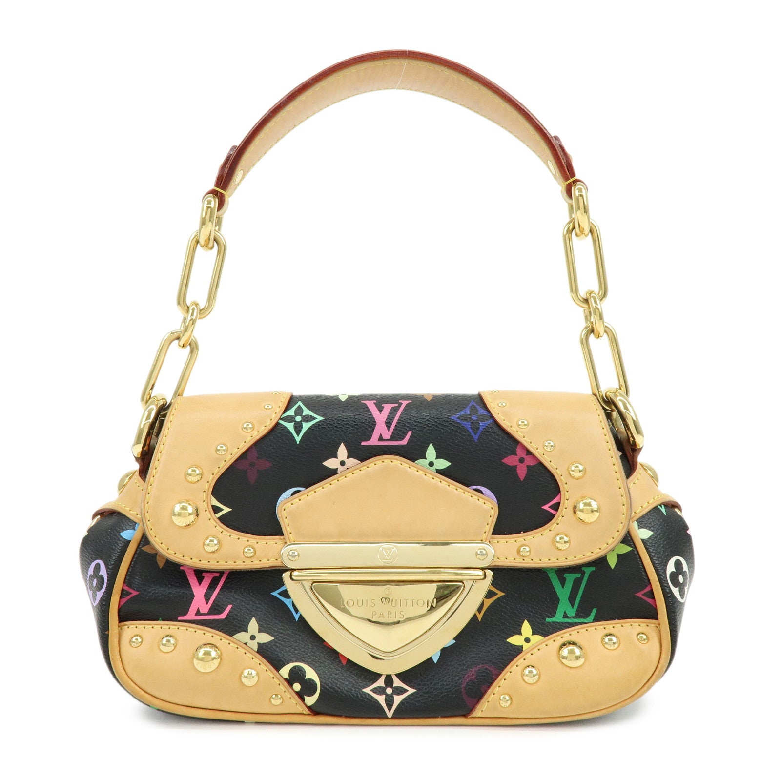 Louis Vuitton Monogram Multi Color Marilyn Hand Bag Shoulder Bag M40128