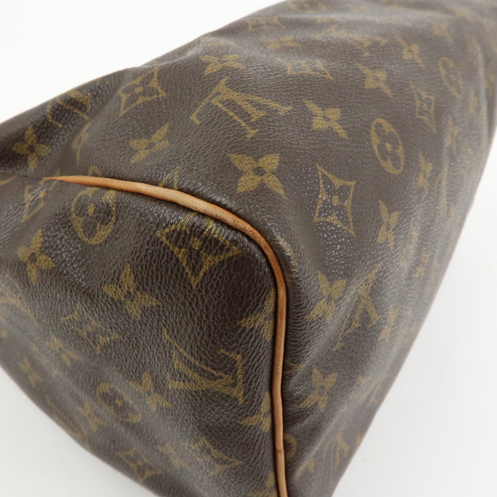 Louis Vuitton Monogram Speedy 30 Boston Bag Hand Bag Brown M41526