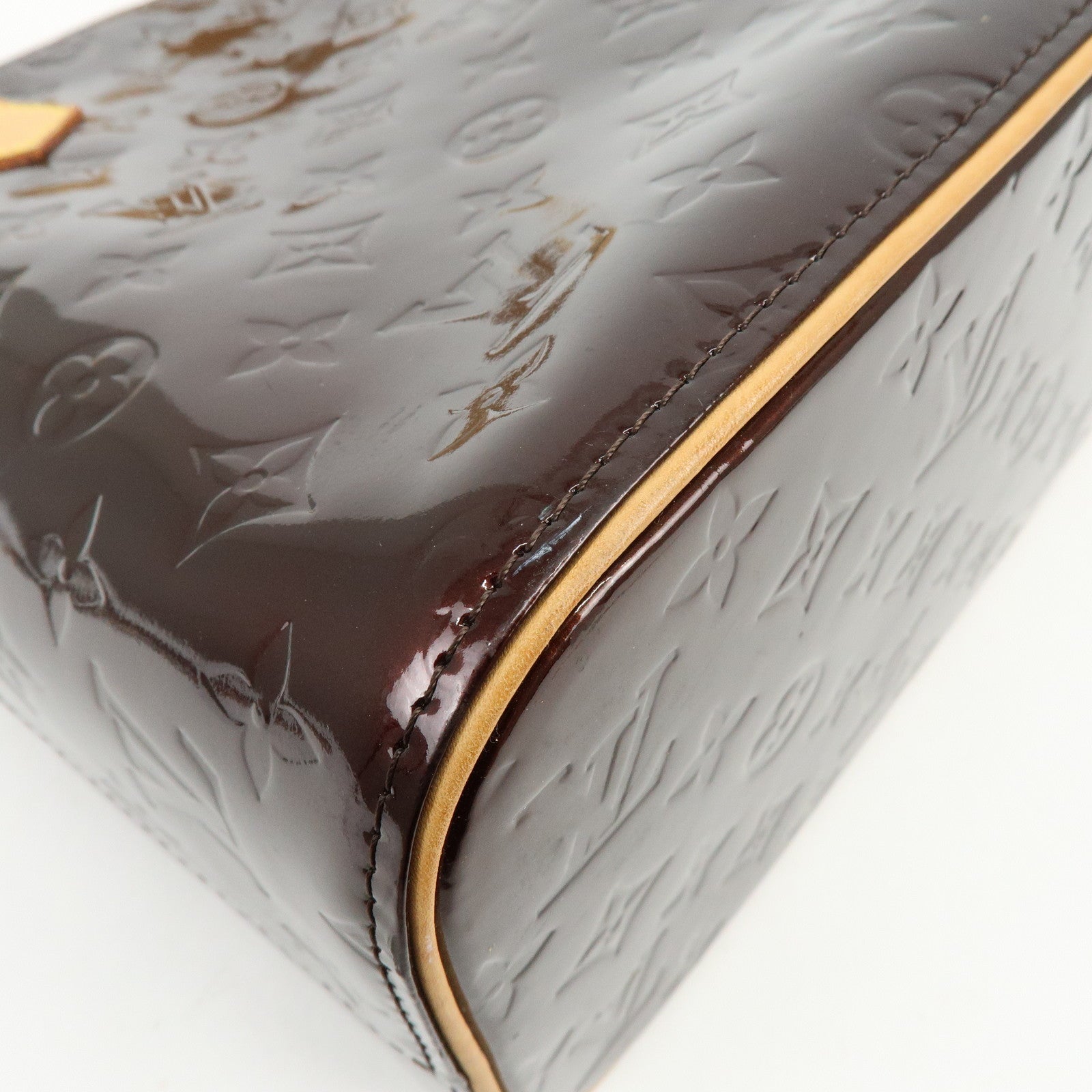 Louis Vuitton Monogram Vernis Houston Tote Bag Amarante M91999