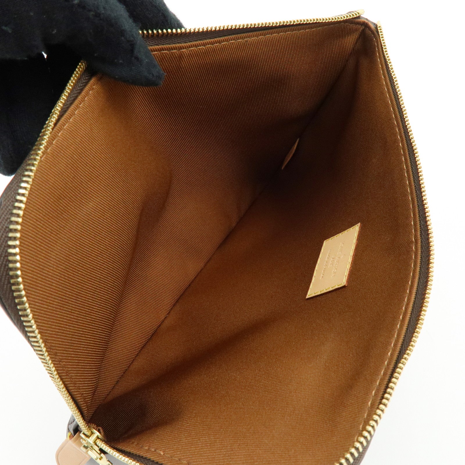 Louis Vuitton Etui Voyage PM Clutch Bag Pouch Brown M44500