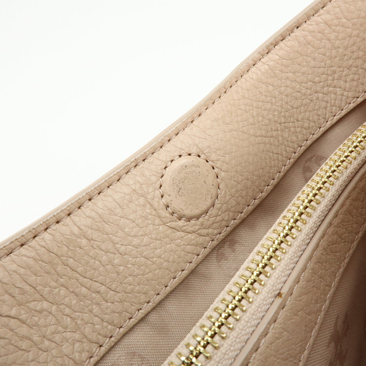 TORY BURCH Logo Britten Leather Chain Shoulder Bag Tote Bag Pink