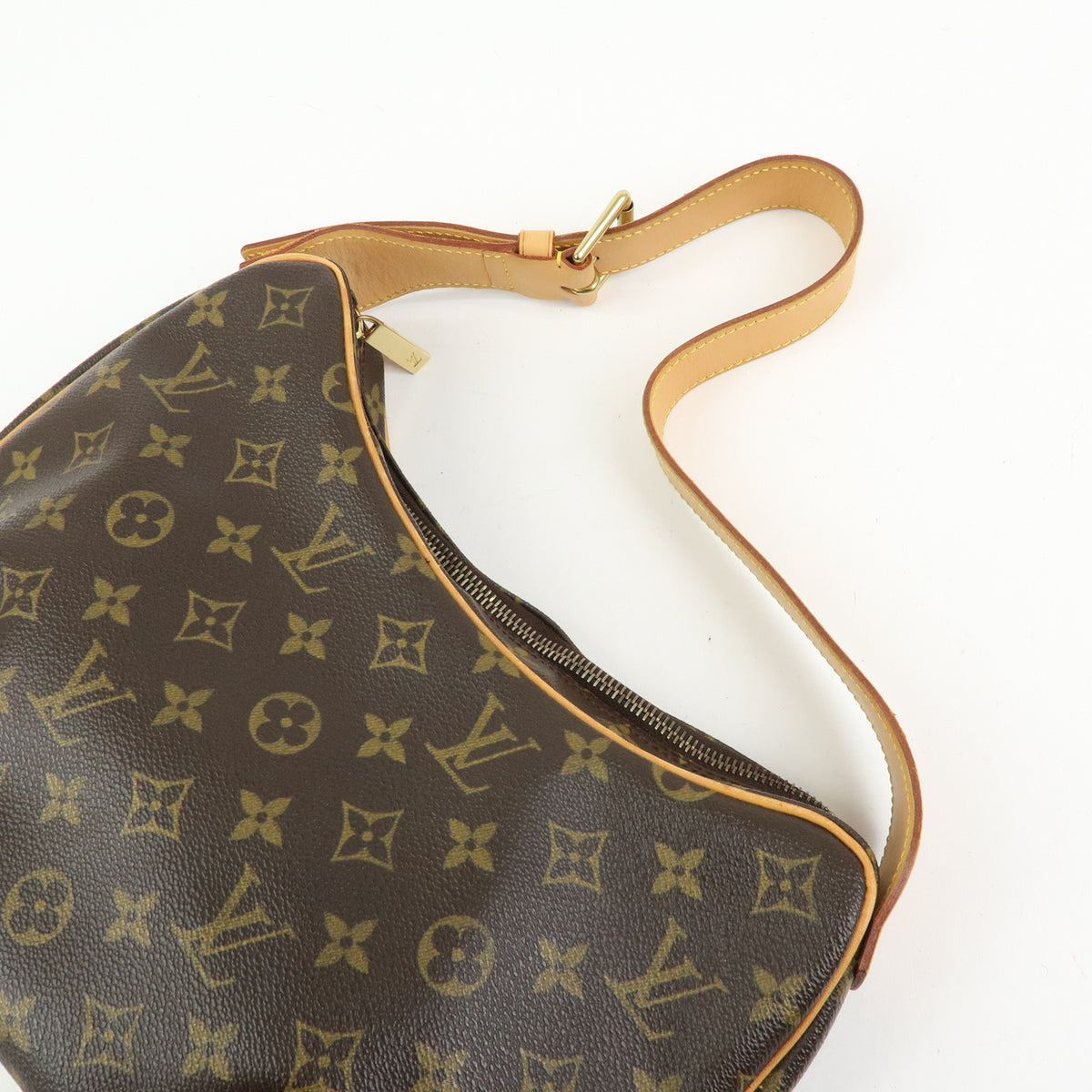 Louis Vuitton Monogram Croissant MM Shoulder Bag Hand Bag Brown M51512