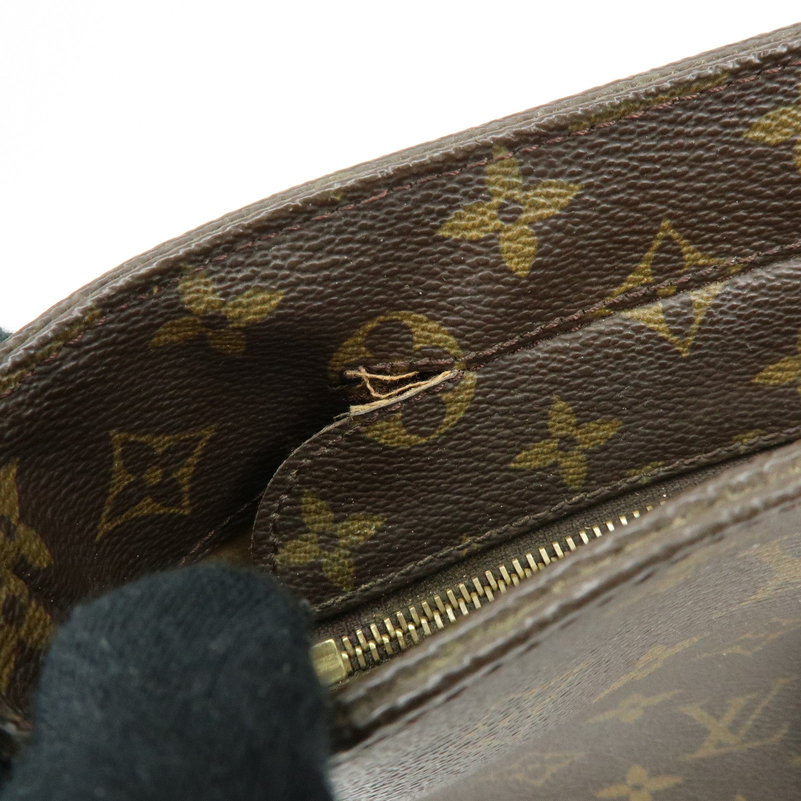 Louis Vuitton Monogram Luco Tote Bag Shoulder Bag Brown M51155