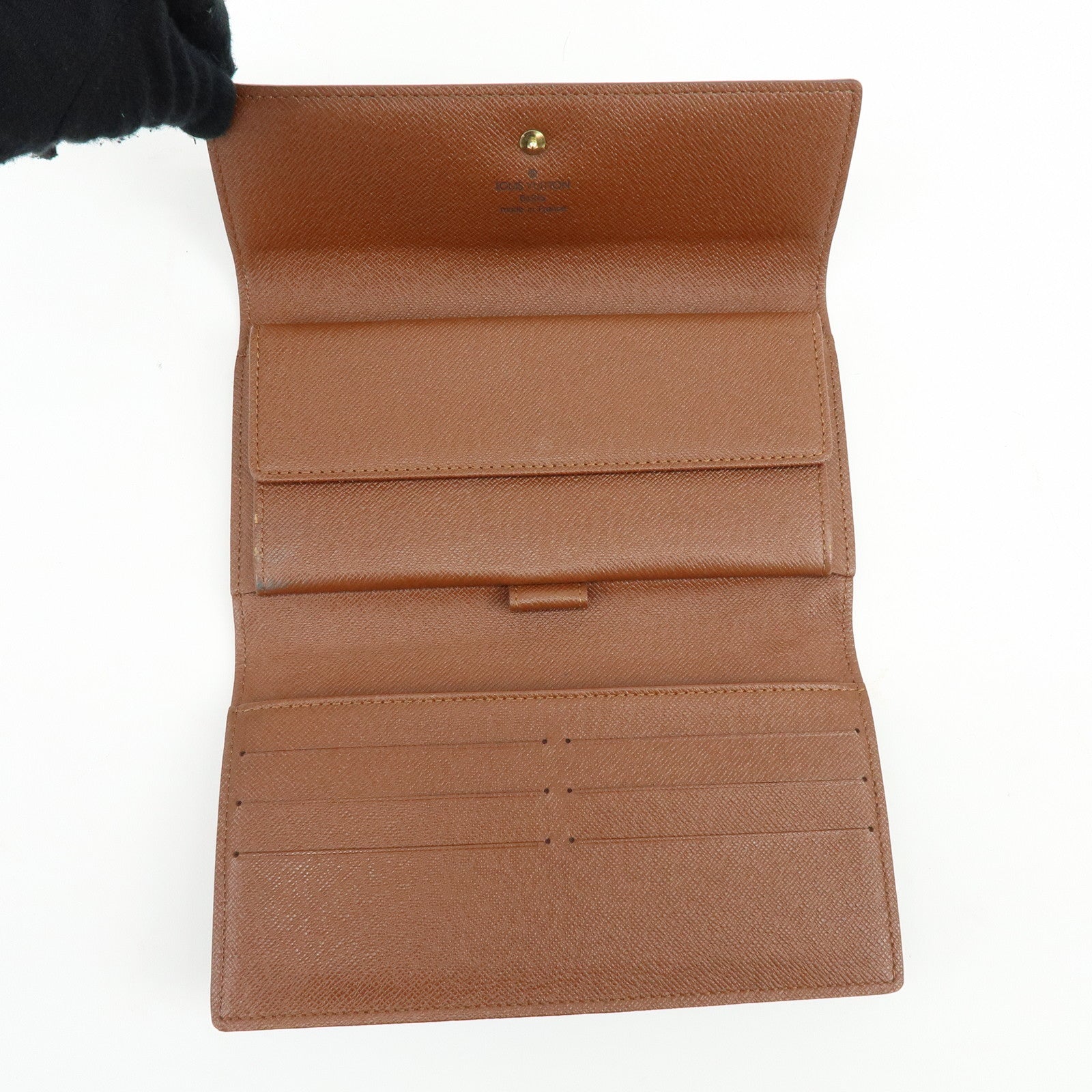 Louis Vuitton Monogram Porte Tresor International Wallet M61215