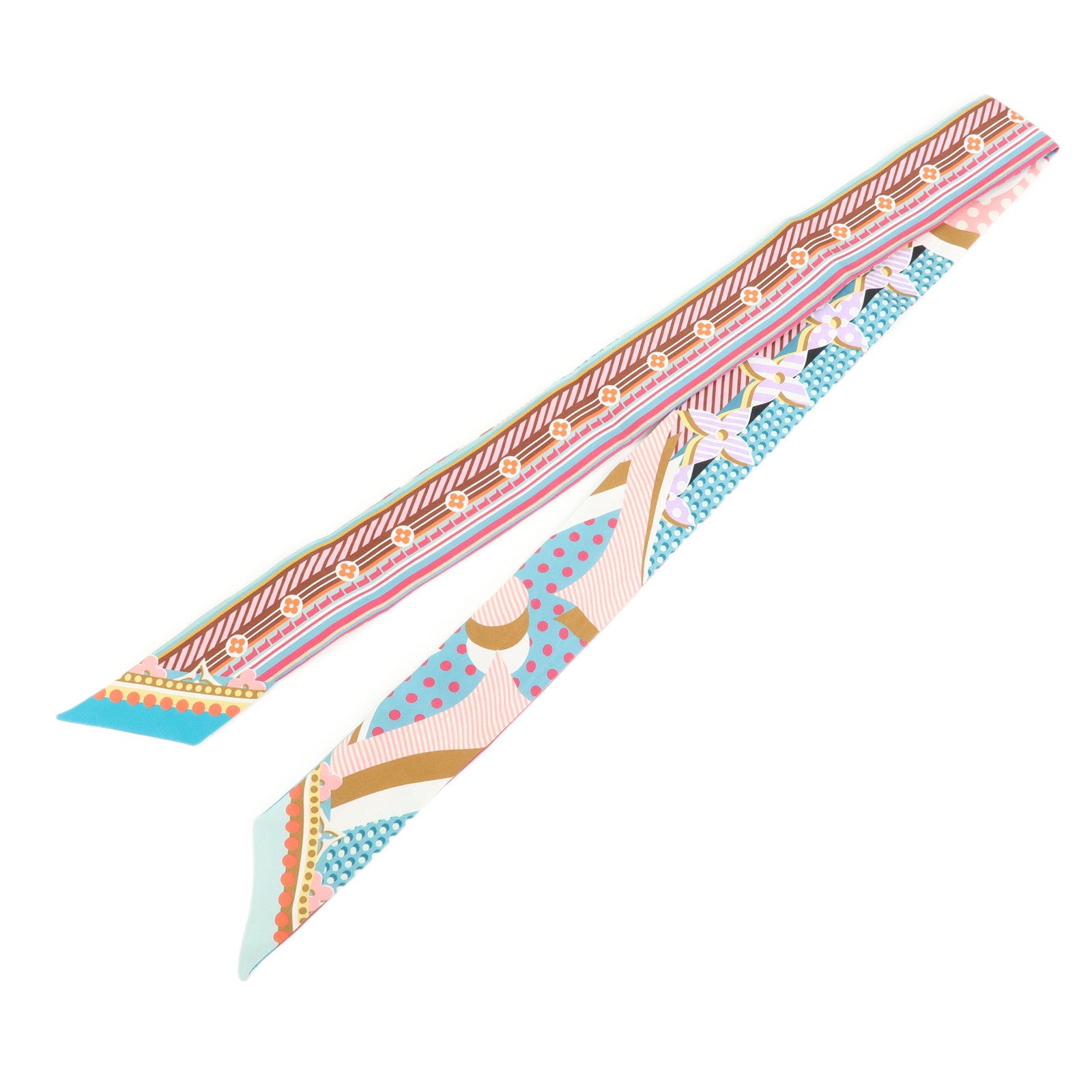 Louis Vuitton Silk100% Bandeau BB POP LV Scarf Multicolor M73859
