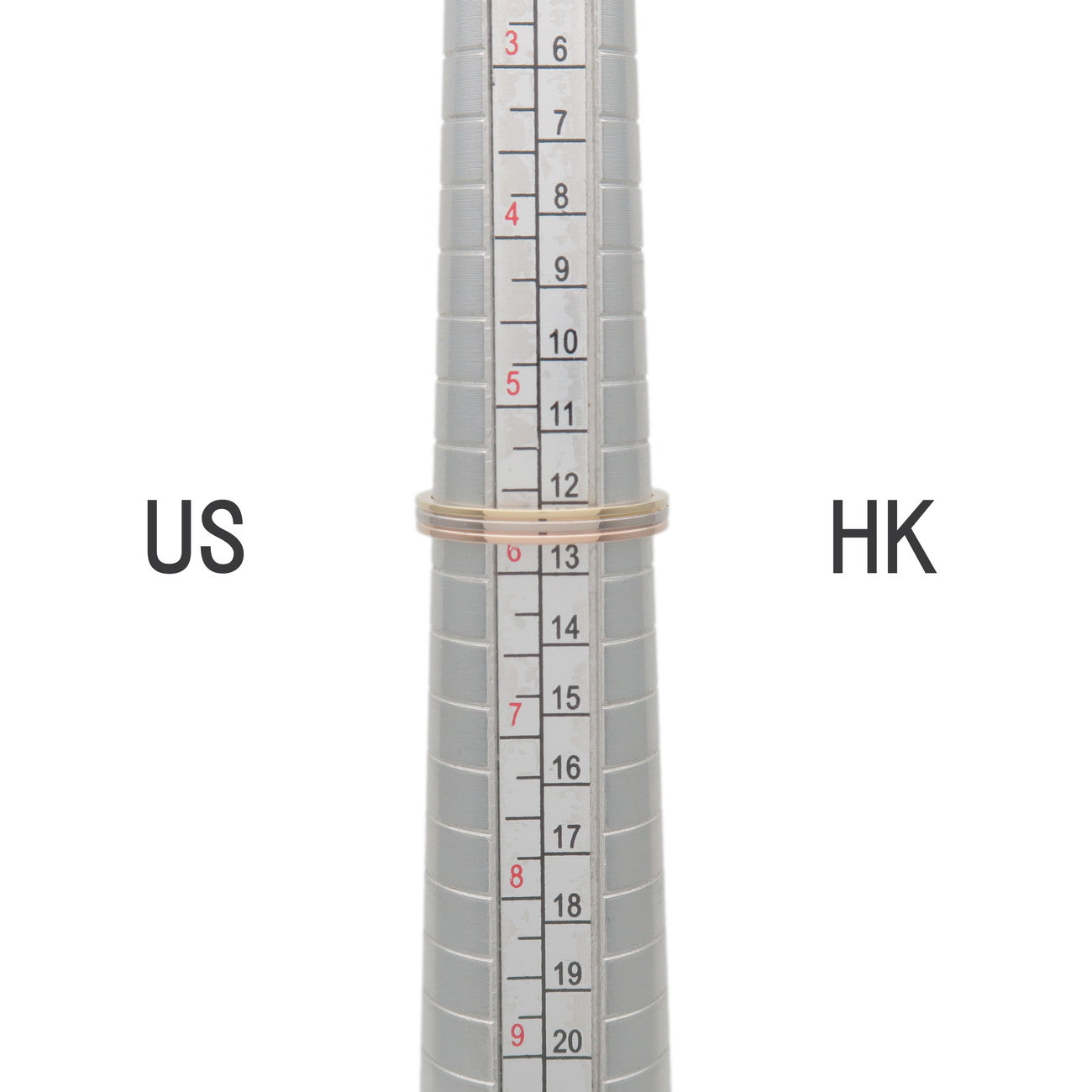 Cartier Vendome Three Color Ring K18 750YG/PG/WG #51 US5.75