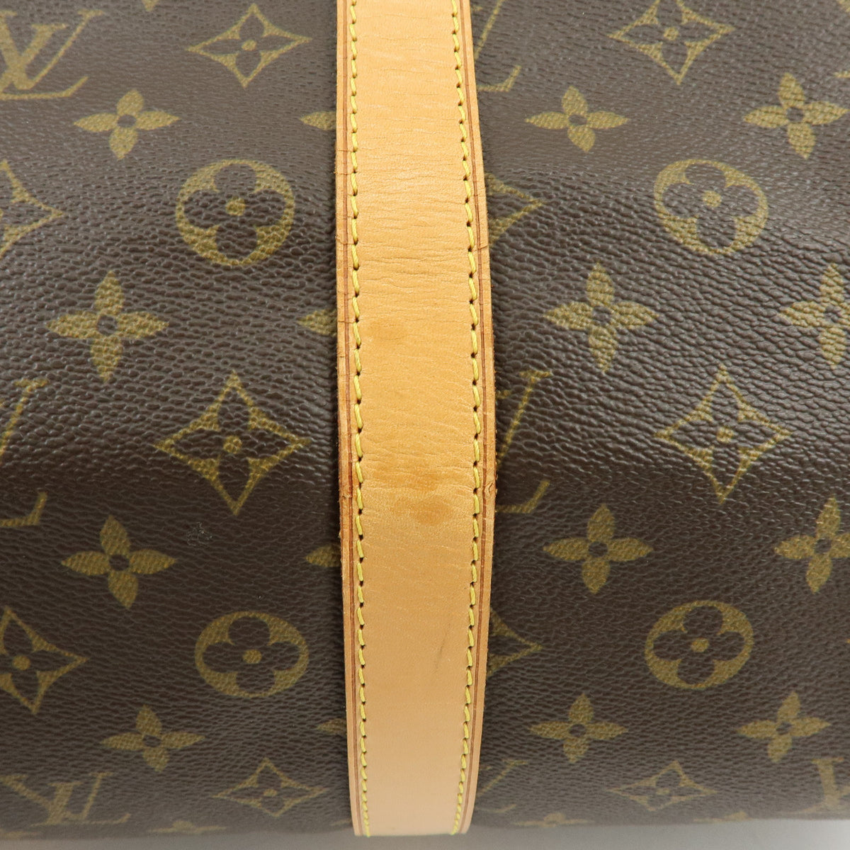 Louis Vuitton Monogram Keep All 55 Boston Bag Brown M41424