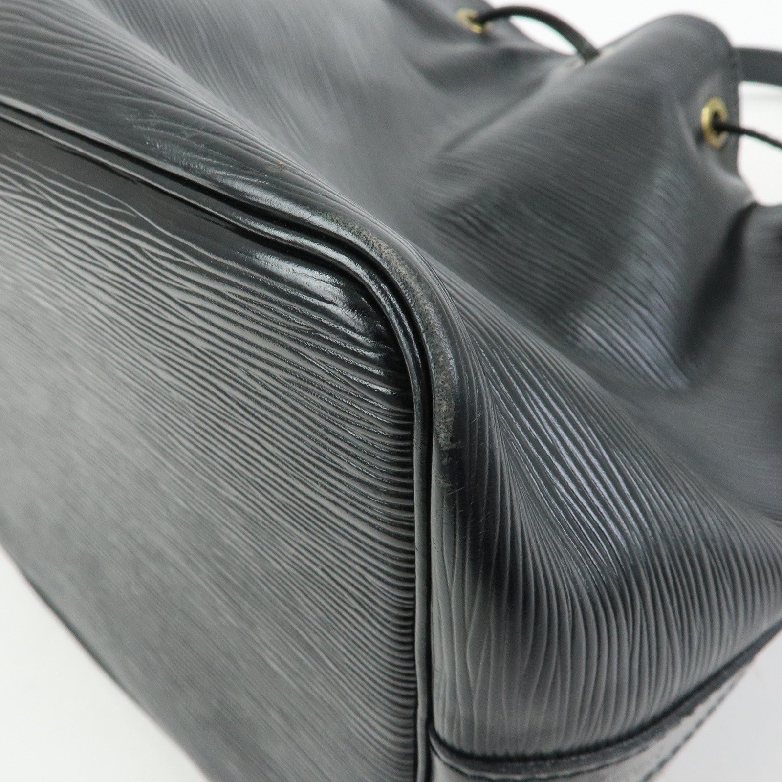 Louis Vuitton Epi Leather Petit Noe Shoulder Bag Noir Black M59012