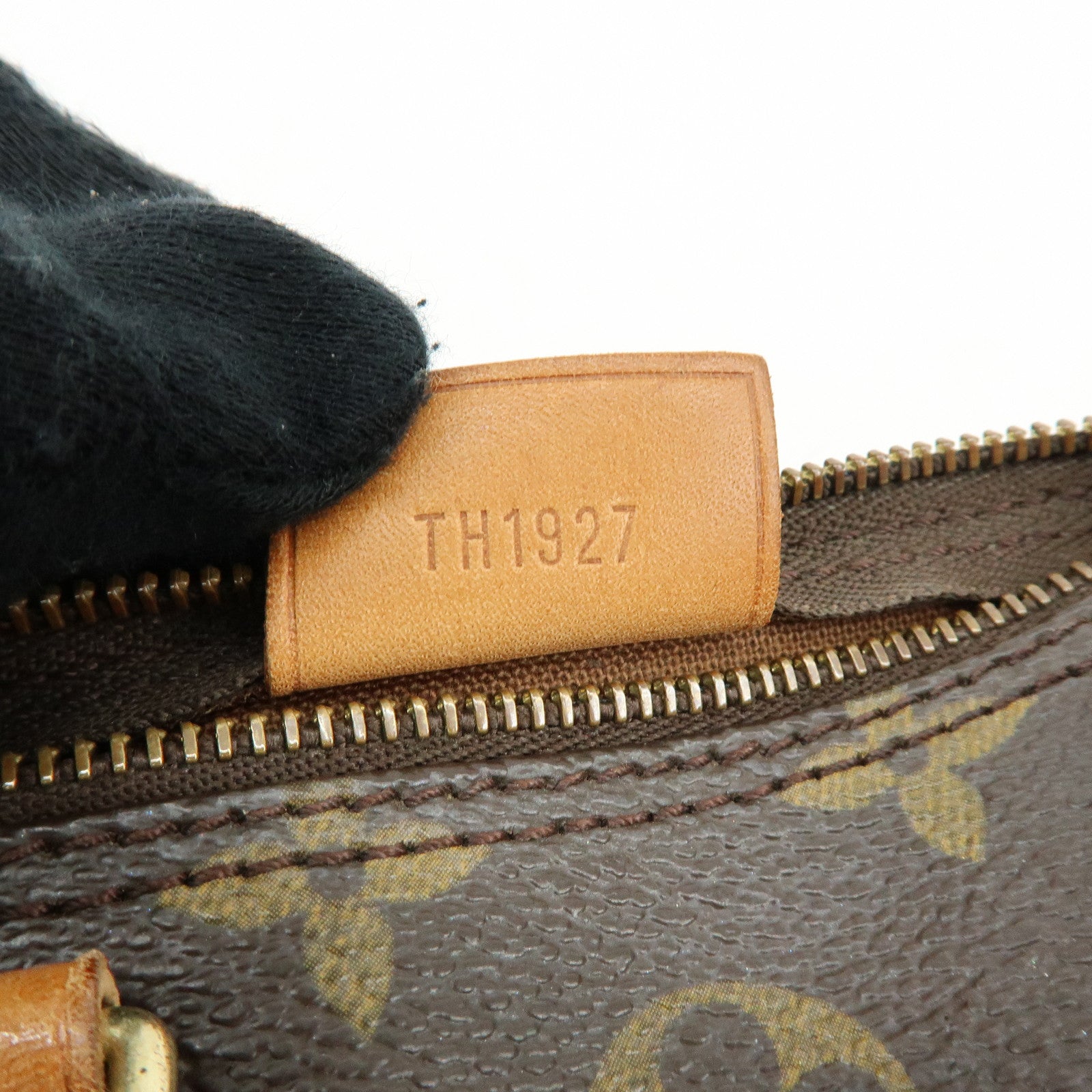 Louis Vuitton Monogram Canvas Mini Speedy Hand Bag & Strap M41534