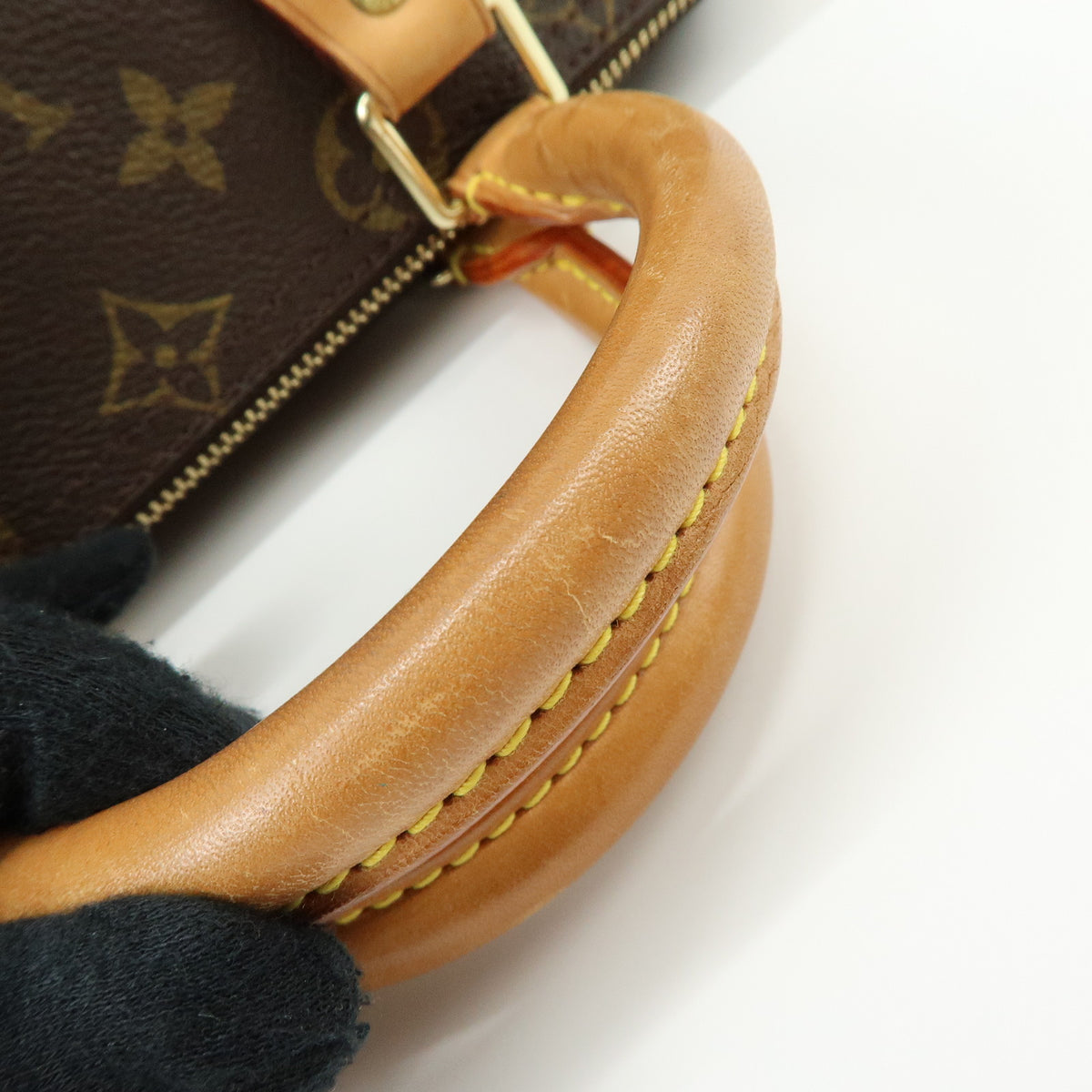 Louis Vuitton Monogram Speedy 25 Boston Bag Hand Bag Brown M41528