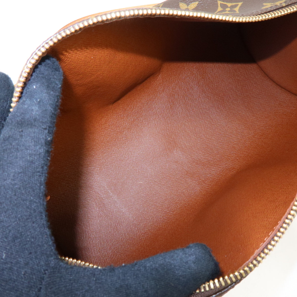 Louis Vuitton Monogram Papillon 30 Hand Bag Brown M51385