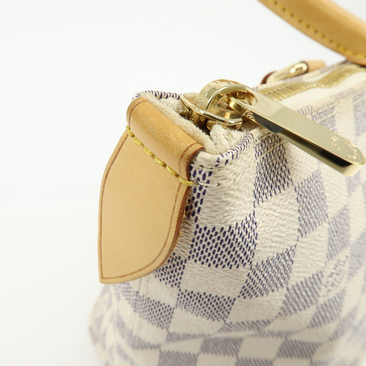 Louis Vuitton Damier Azur Saleya MM Tote Bag Hand Bag N51185