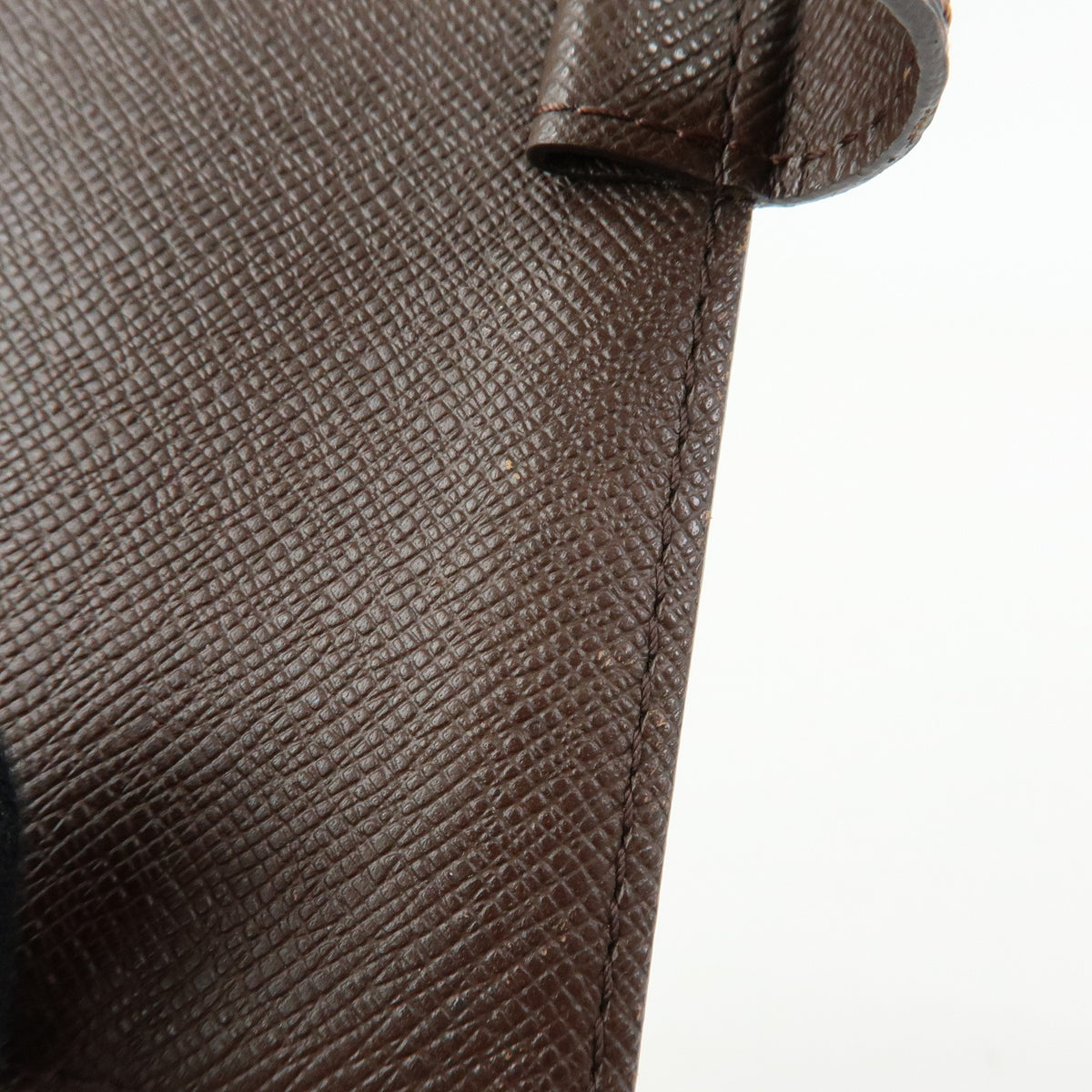 Louis Vuitton Damier Ebene Agenda PM Planner Cover Brown R20700