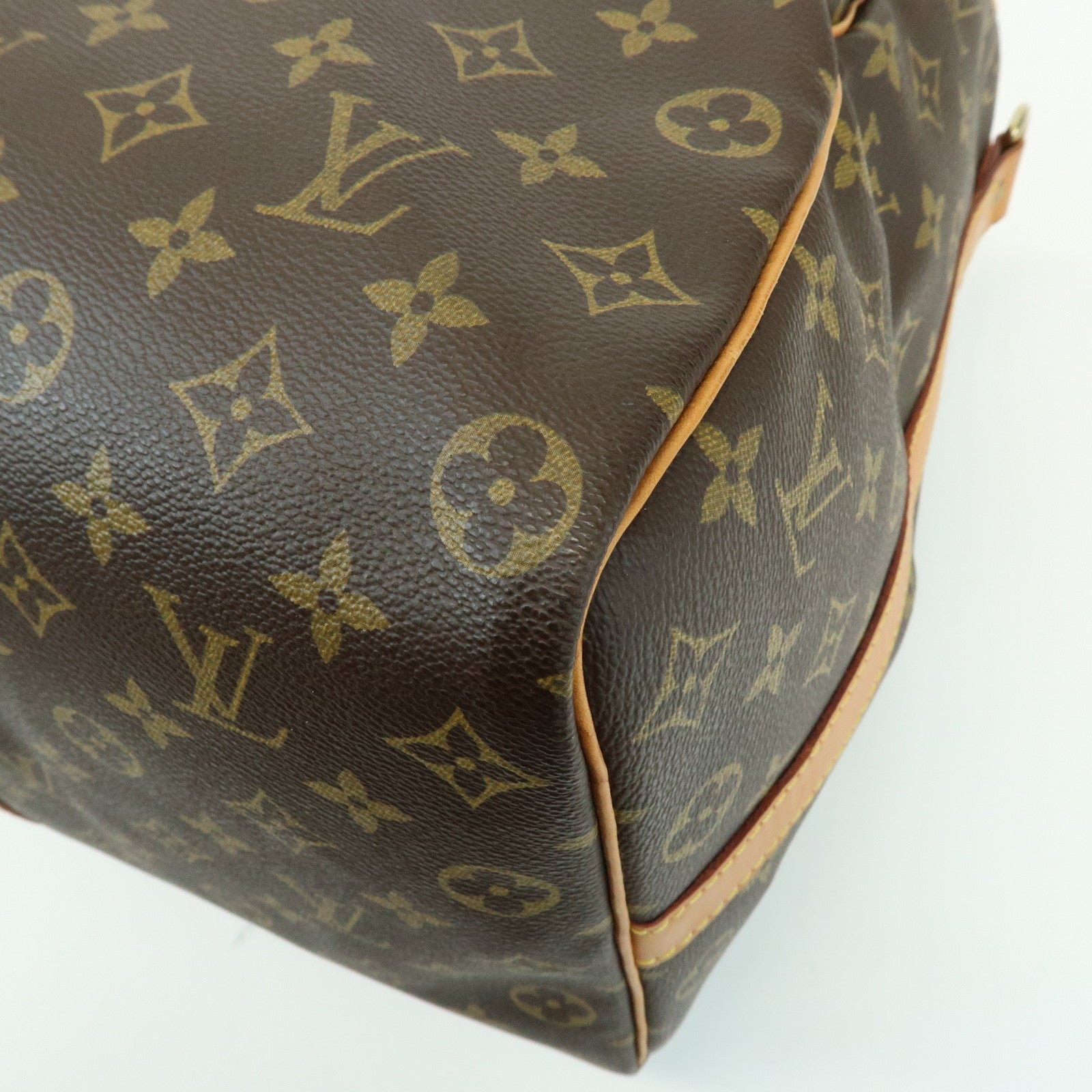 Louis Vuitton Monogram Keep All Bandouliere 50 Boston Bag M41416