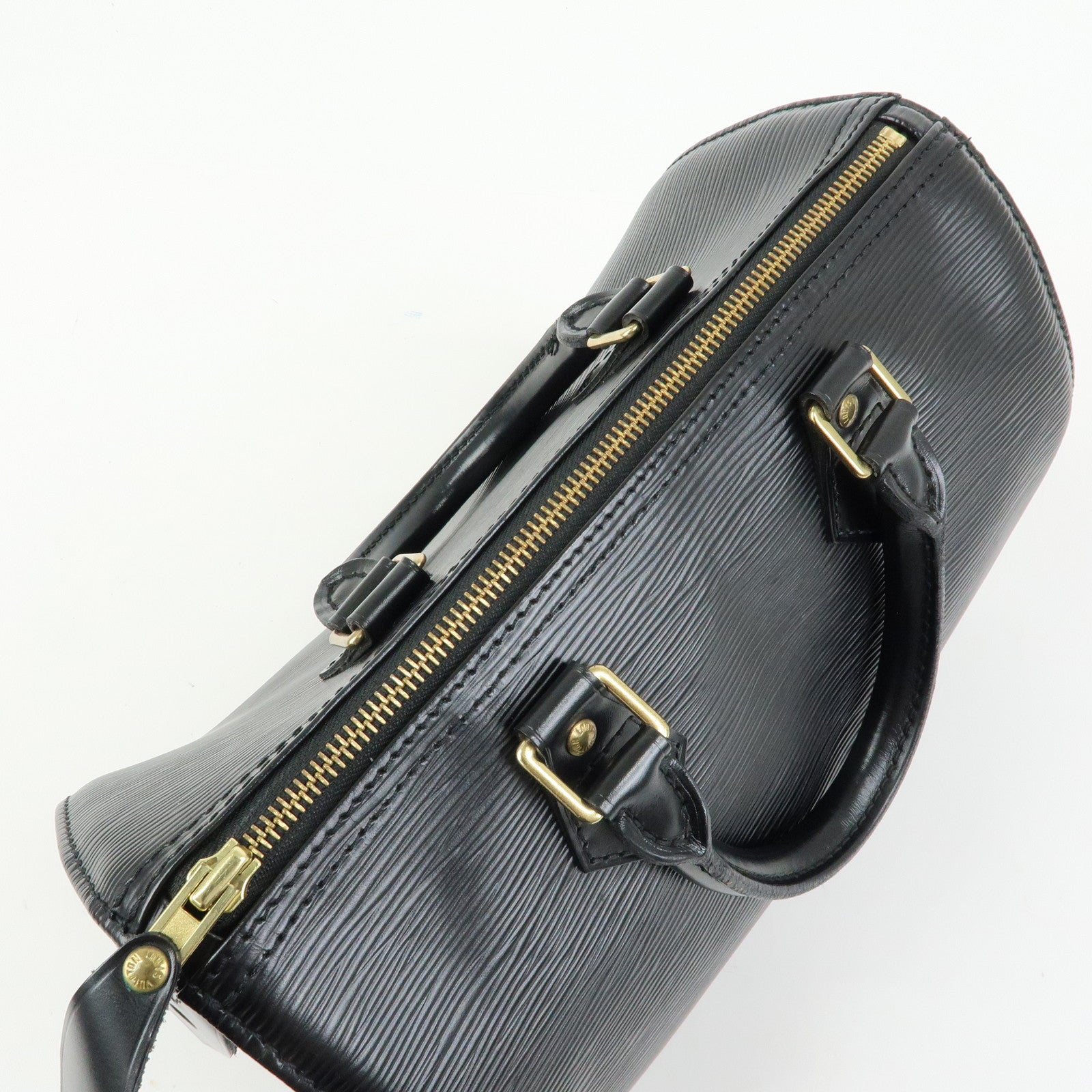 Louis Vuitton Epi Speedy 25 Boston Bag Hand Bag Noir Black M43012