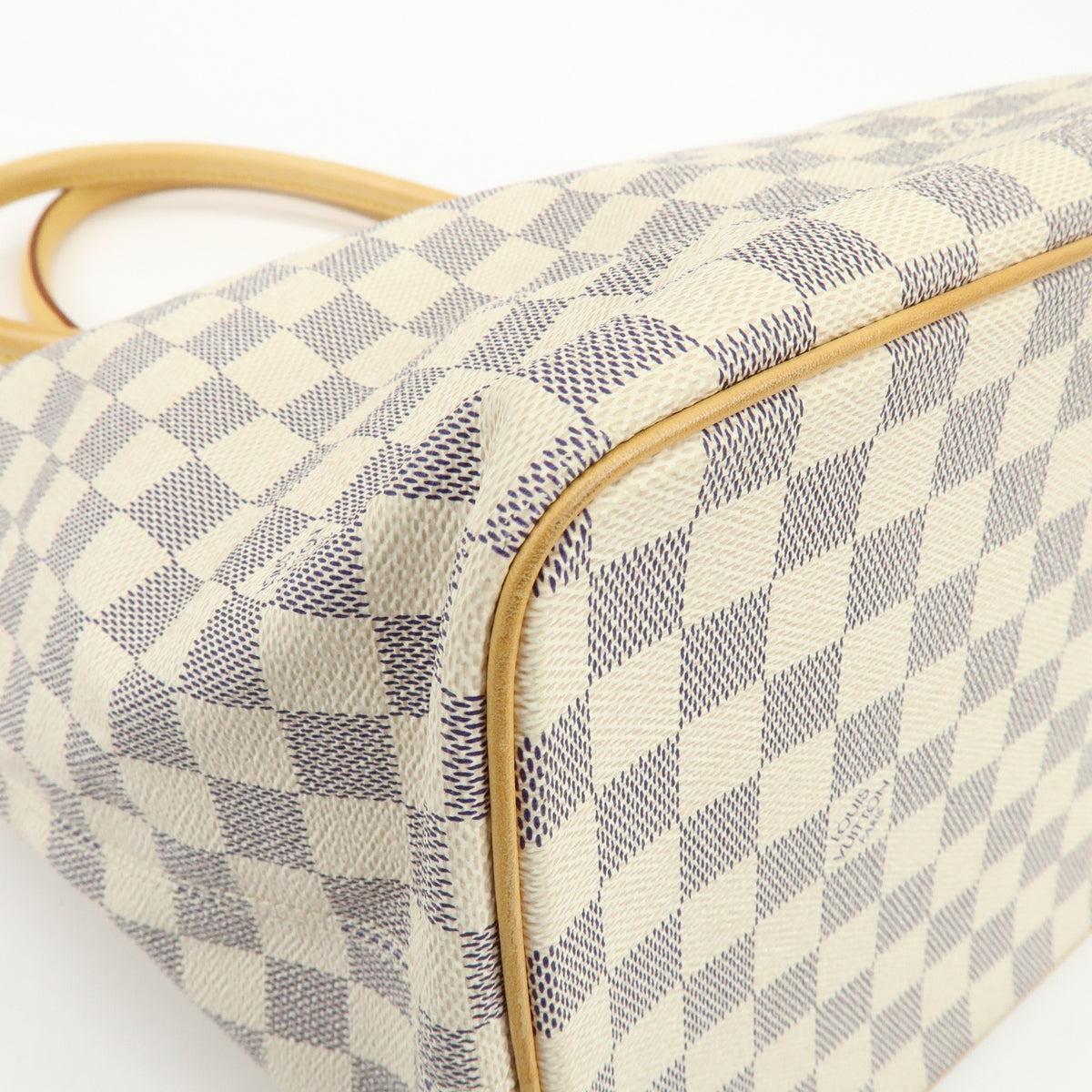Louis Vuitton Damier Azur Saleya MM Tote Bag Hand Bag N51185