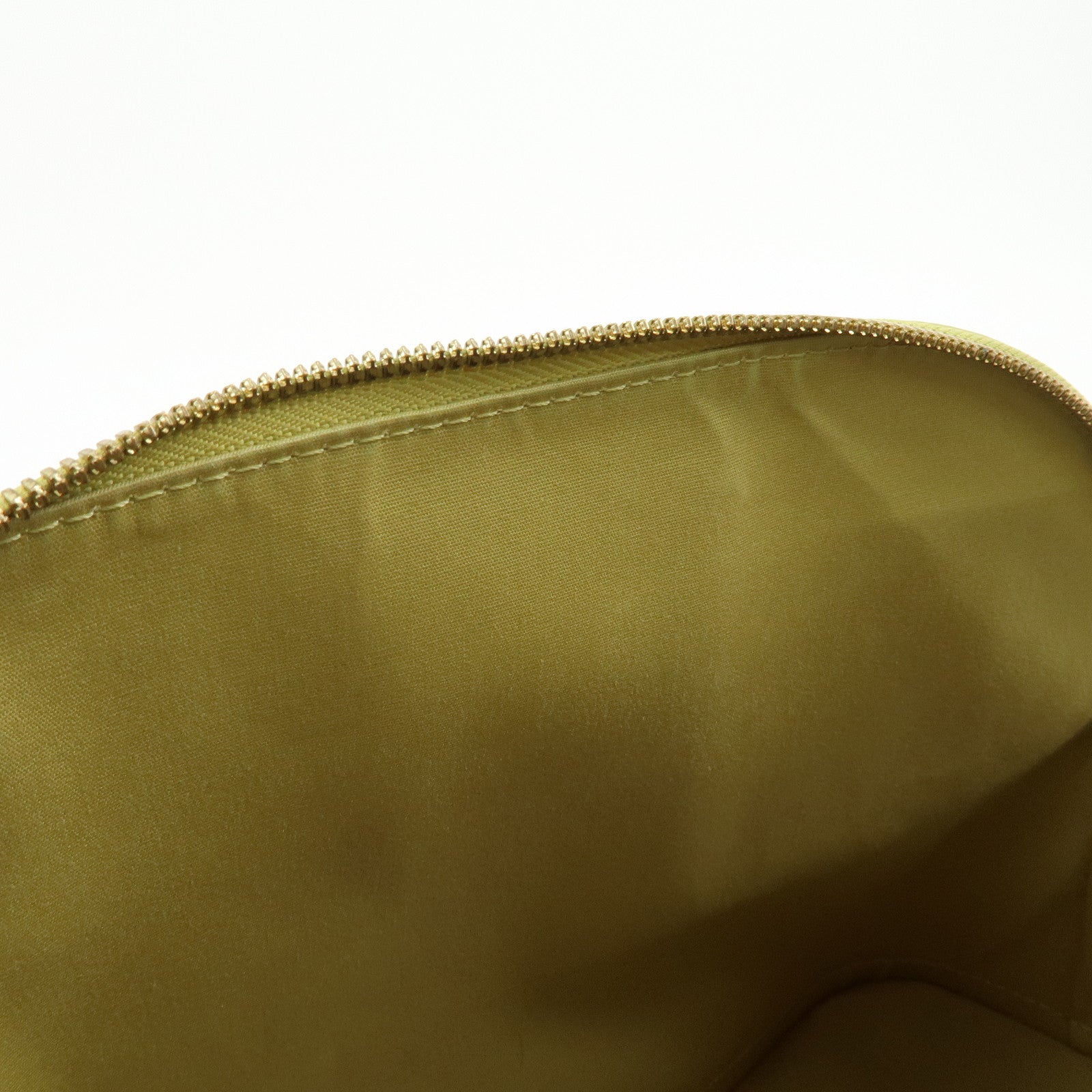 Louis Vuitton Monogram Vernis Alma PM Hand Bag Vert Impression M91615