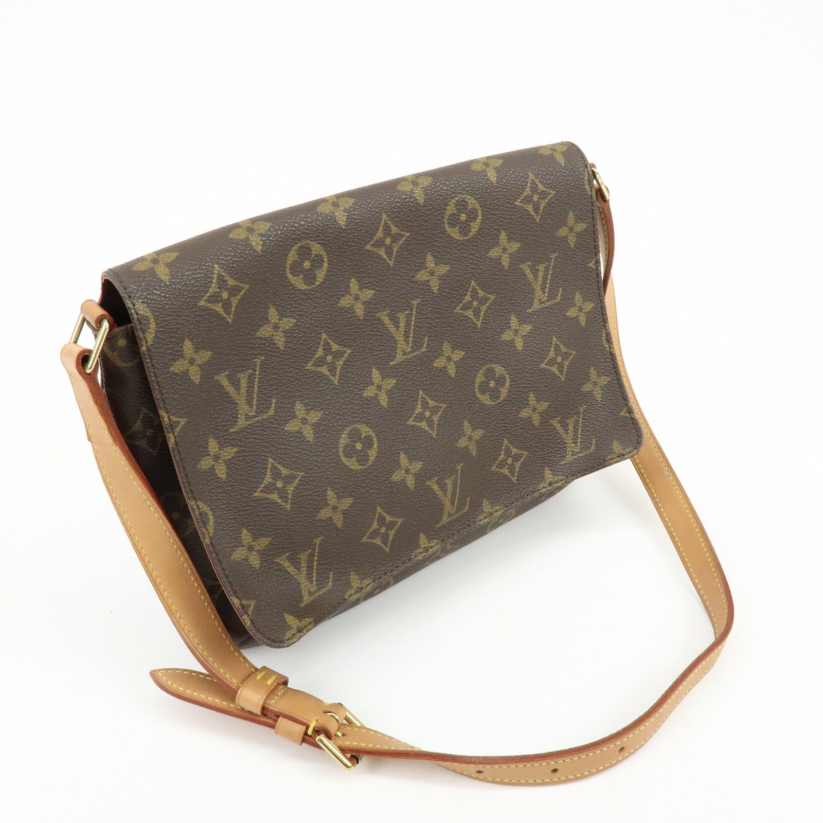 Authc Louis Vuitton Monogram Musette Tango Short Shoulder Bag M51257