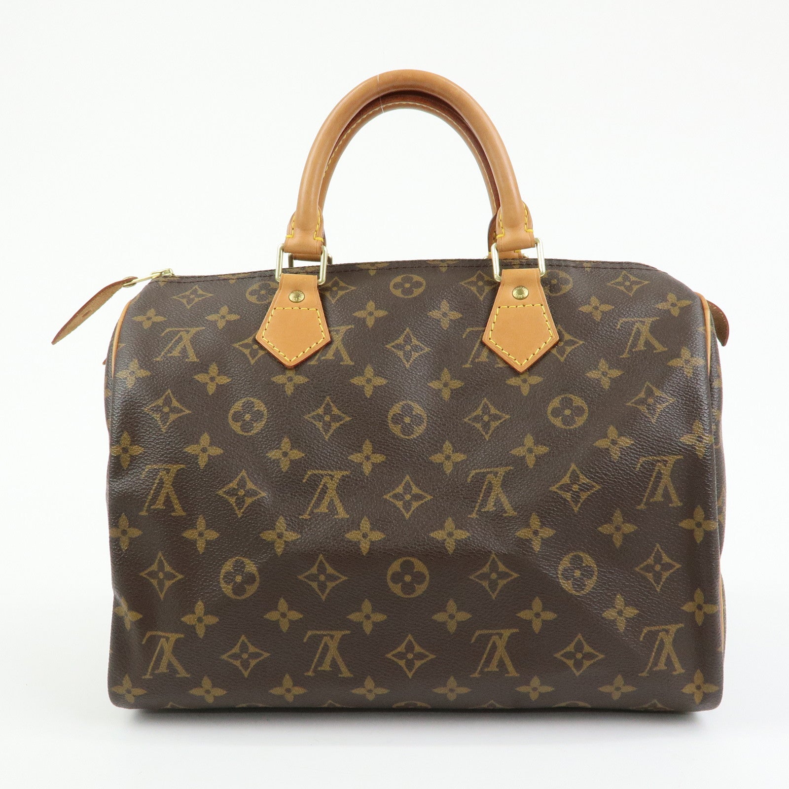 Louis Vuitton Monogram Speedy 30 Boston Bag Hand Bag Brown M41526