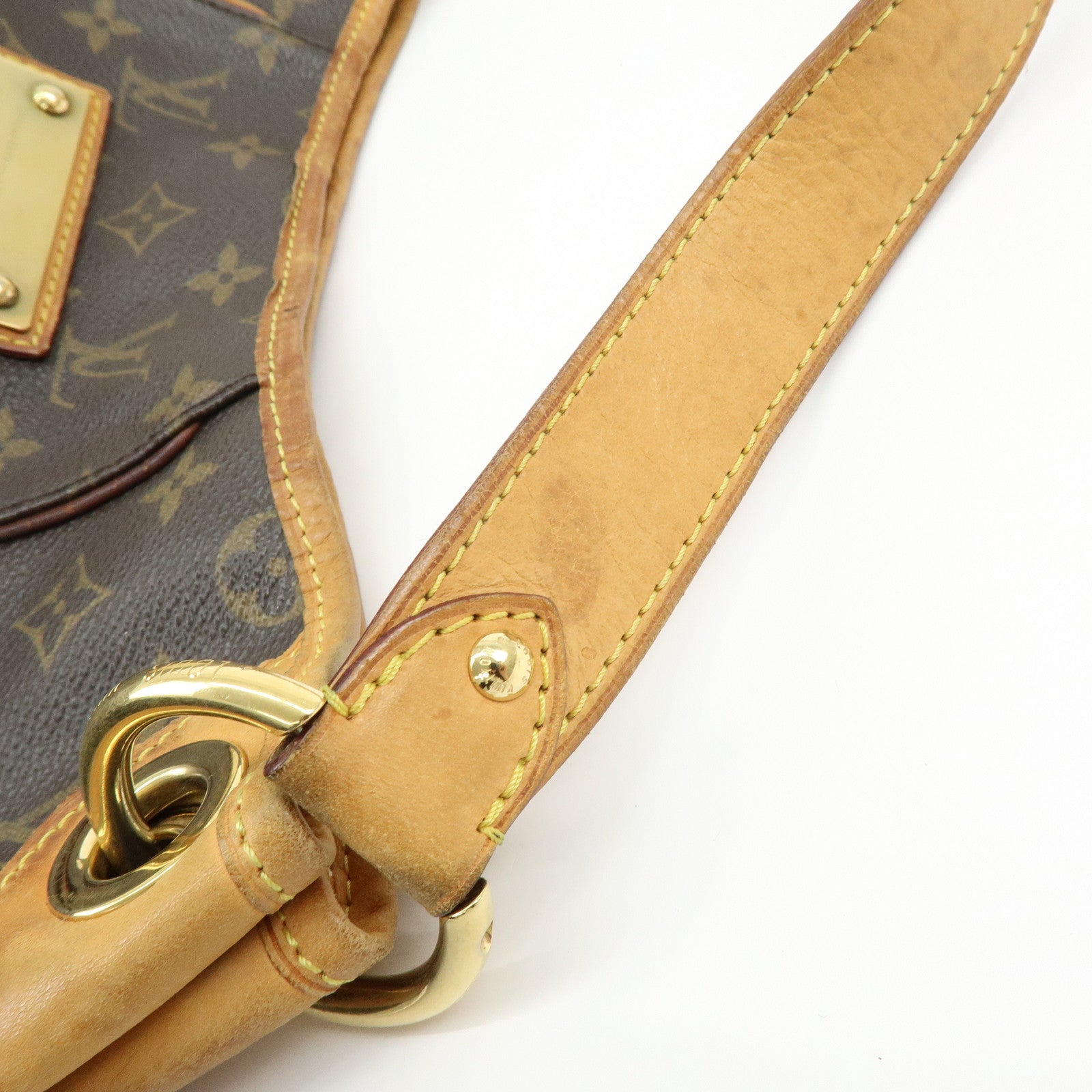 Louis Vuitton Monogram Galliera PM Shoulder Bag Brown M56382