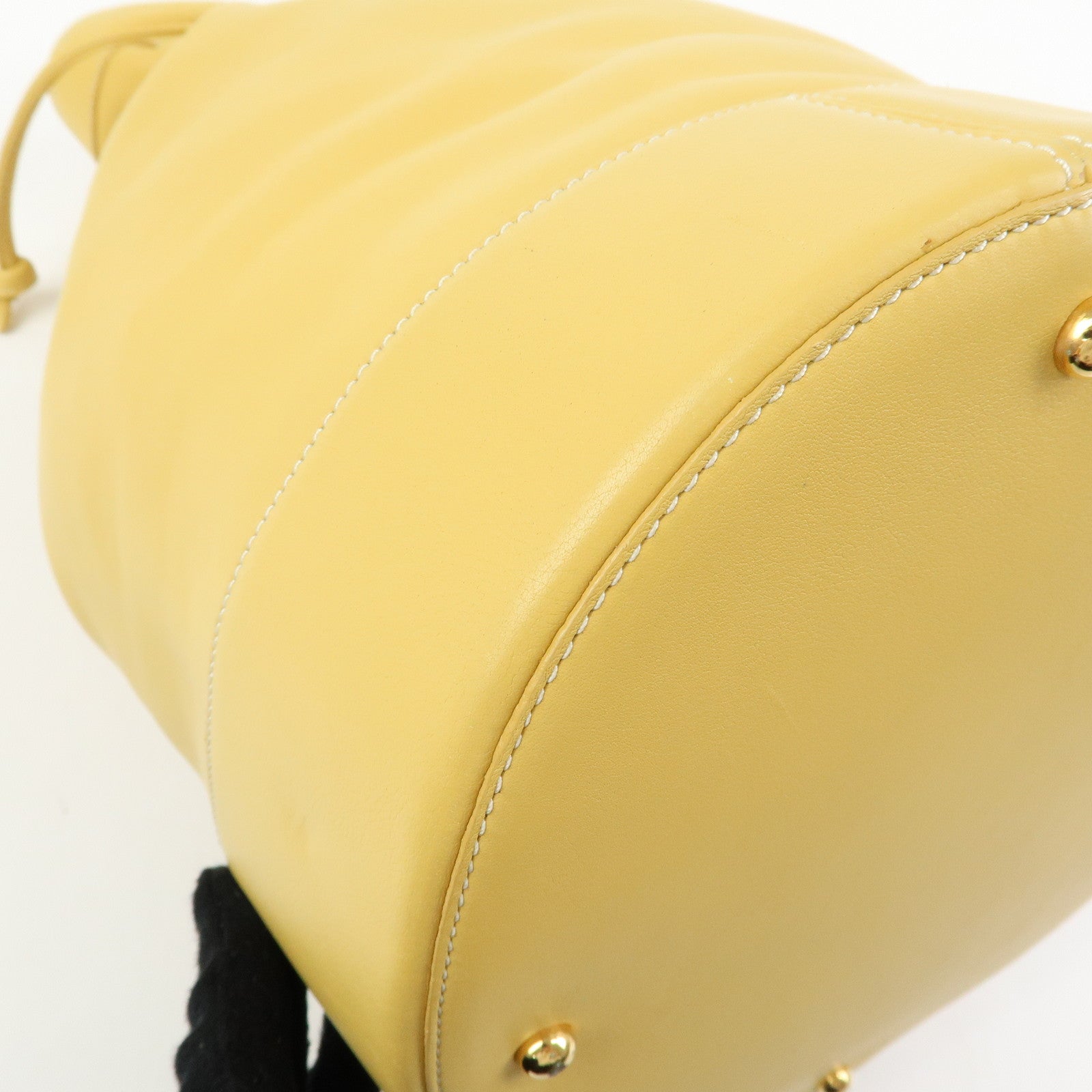 LOEWE Anton Anagram Leather Shoulder Bag Backpack and Pouch Yellow