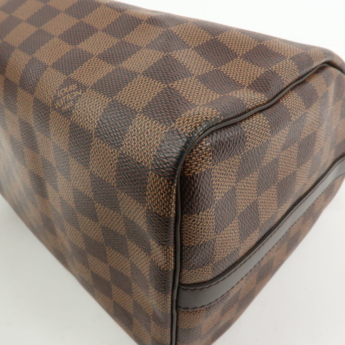 Louis Vuitton Damier Speedy Bandouliere 30 Boston Bag Brown N41367