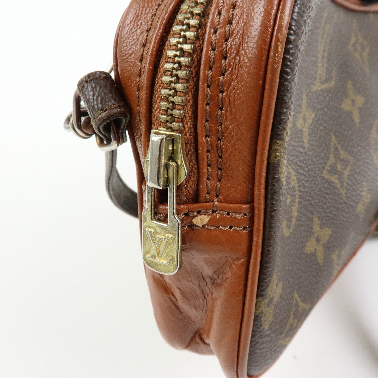 Louis Vuitton Monogram Pochette Marly Bandouliere Bag Brown M51828