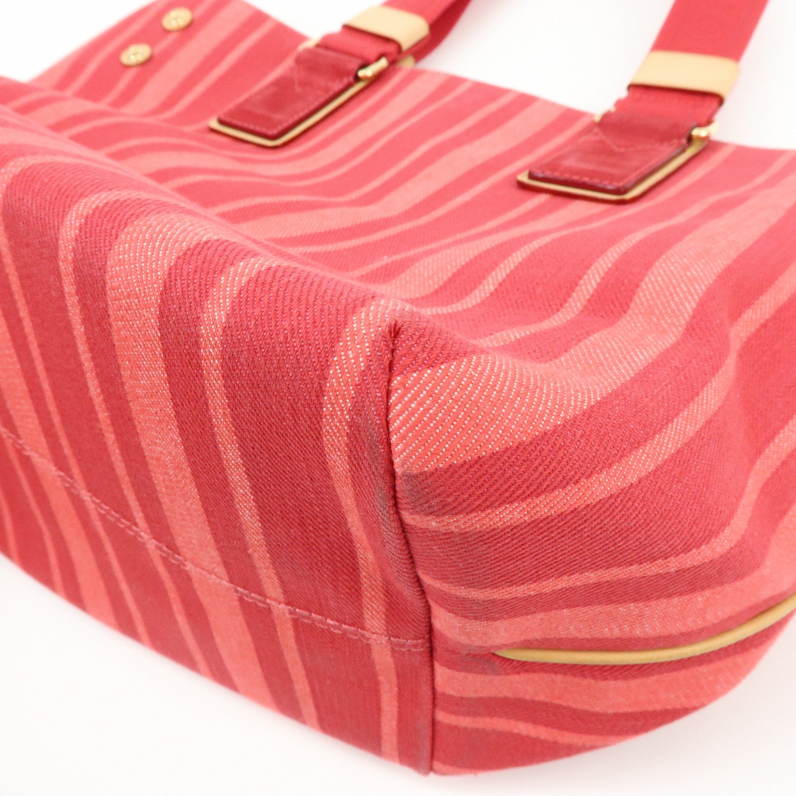 Louis Vuitton Plan Soleil Cabas PM Tote Bag Rouge Grenadine Red M94146