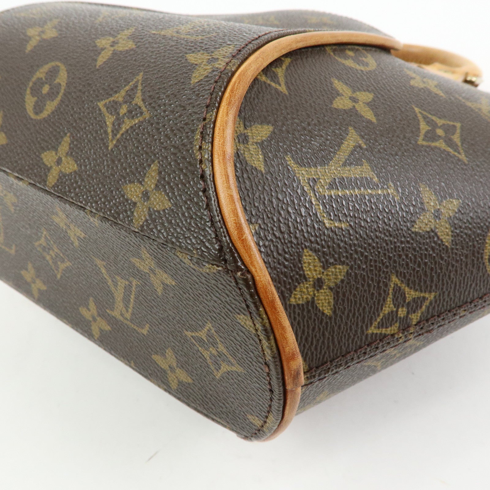 Louis Vuitton Monogram Canvas Ellipse PM Hand Bag Brown M51127