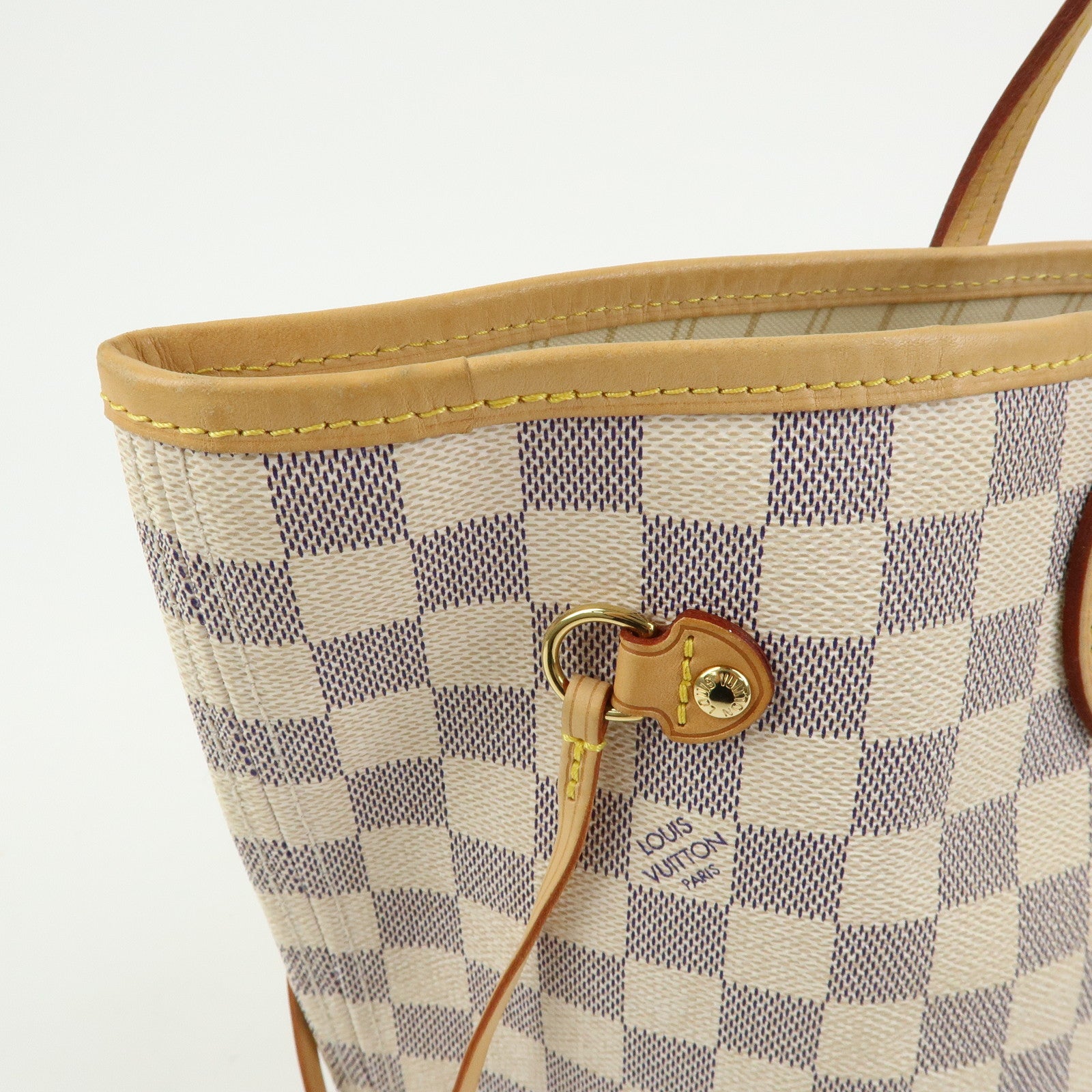 Louis Vuitton Damier Azur Neverfull MM Tote Bag Shoulder Bag N41361