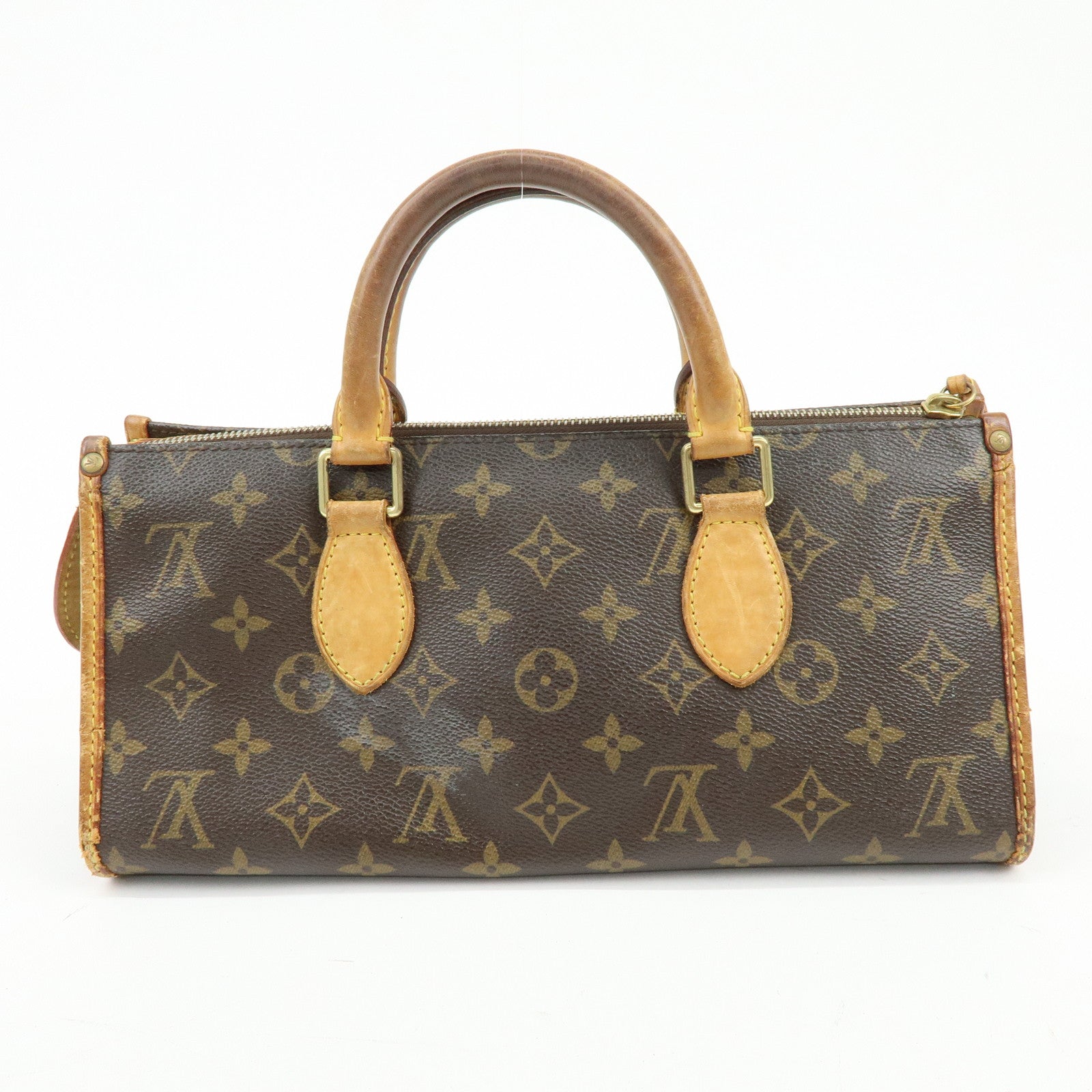 Louis Vuitton Monogram Popincourt Hand Bag Brown M40009