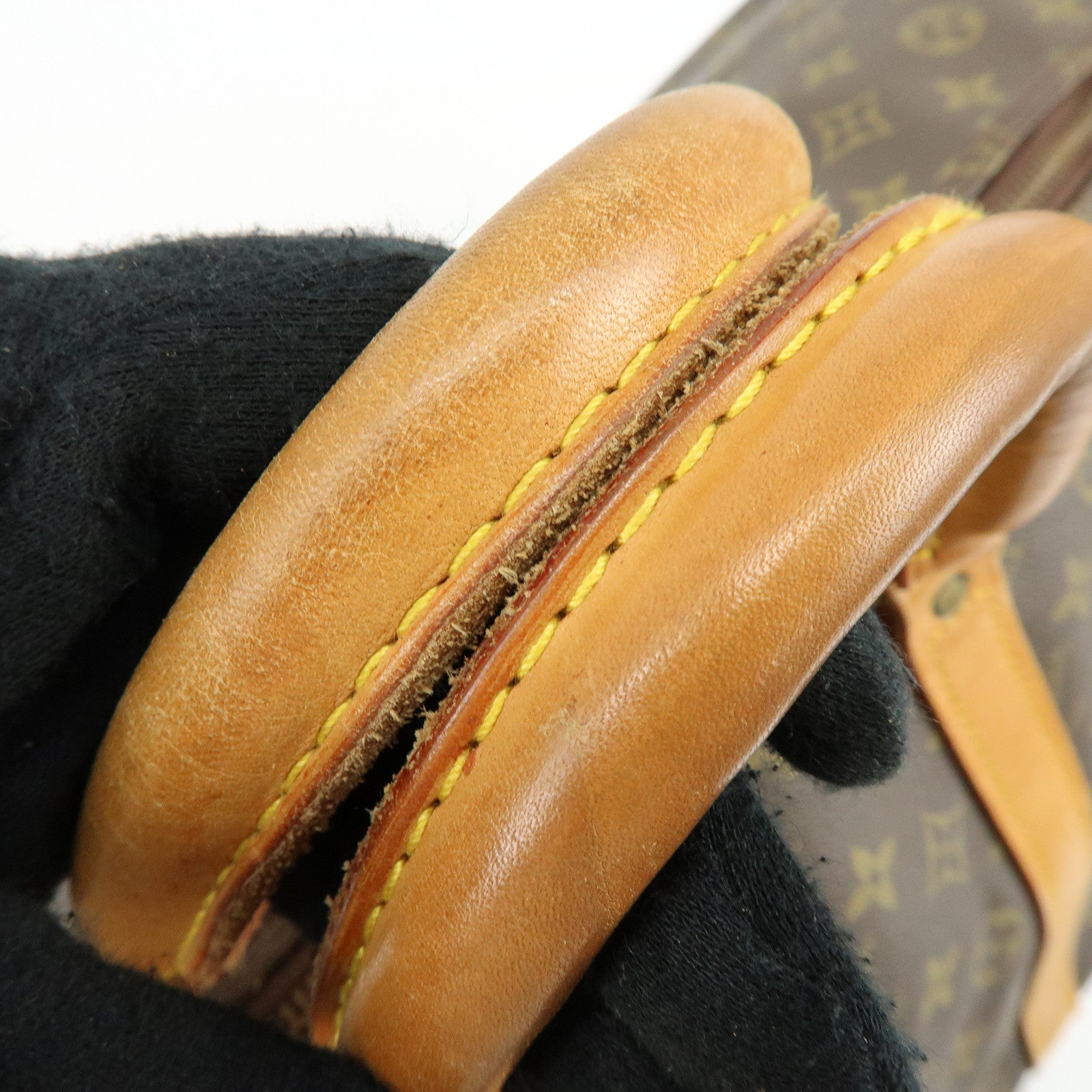 Louis Vuitton Monogram Keep All 60 Boston Bag Brown M41422