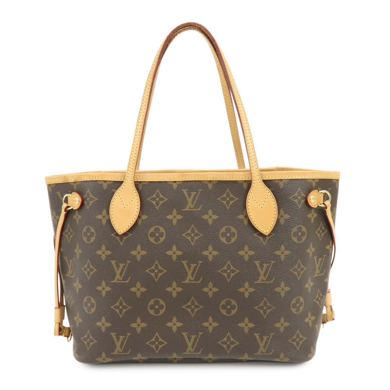 Louis Vuitton Monogram Neverfull PM Tote Bag Hand Bag Brown M40155
