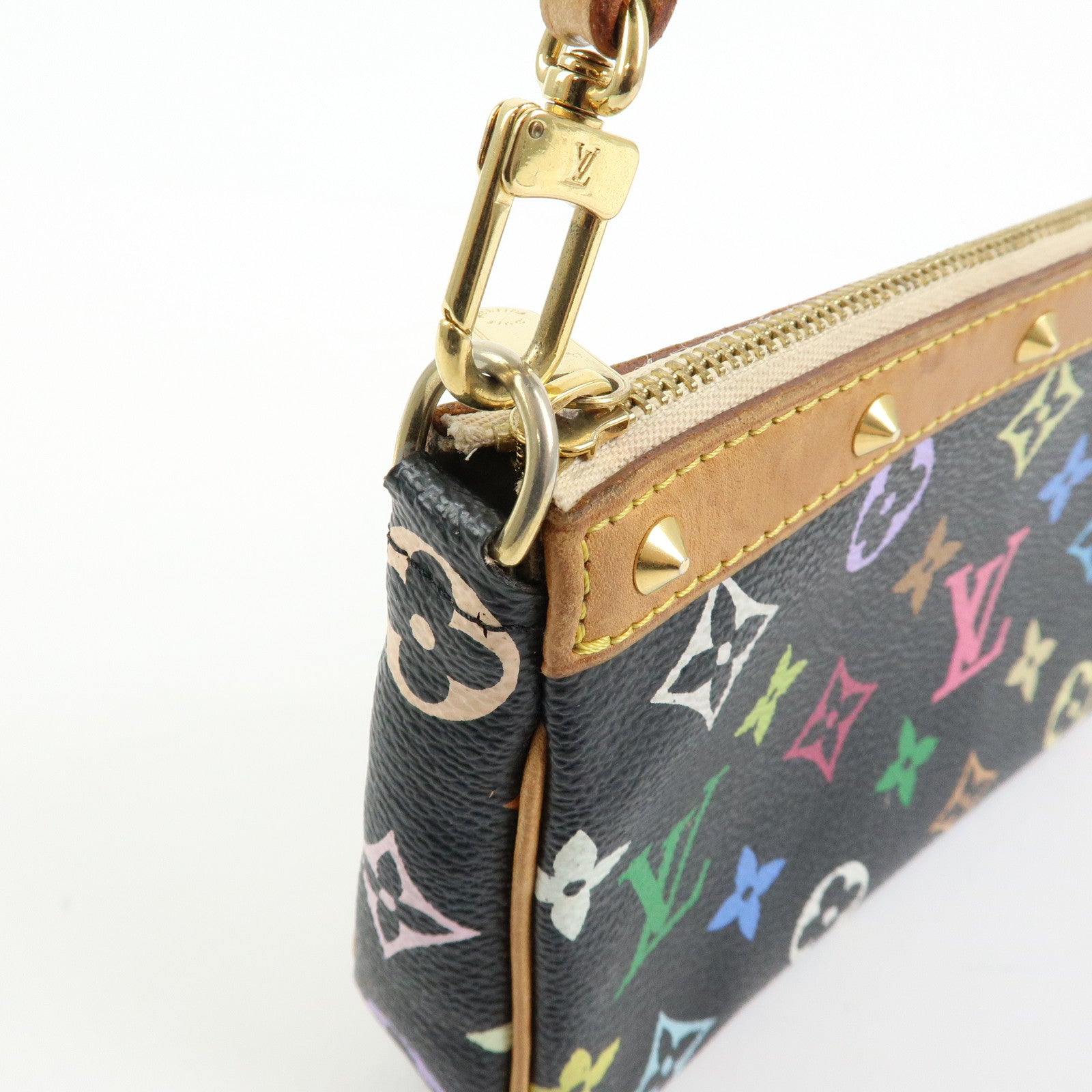 Louis Vuitton Monogram Multicolor Pochette Accessoires Noir M92648