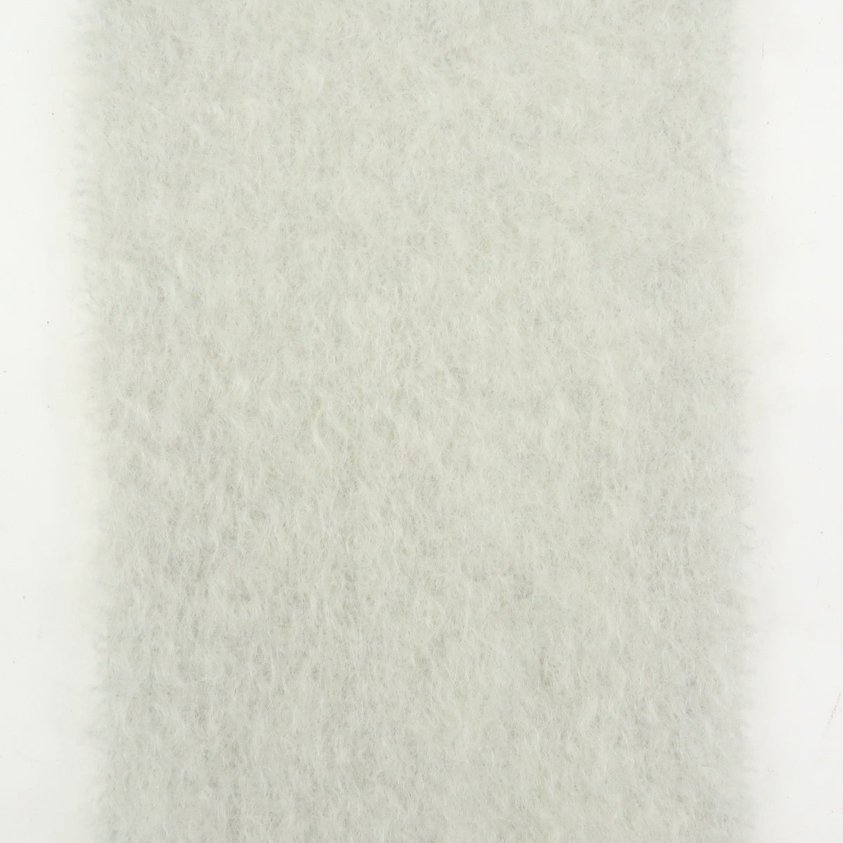 LOEWE Anagram Mohair Wool Scarf Shawl Gray White