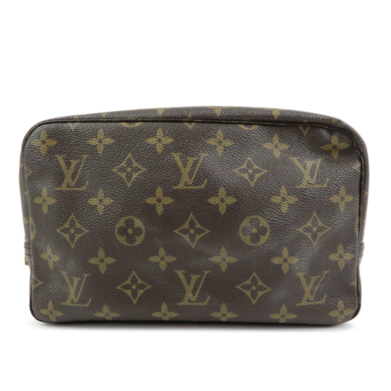 Louis Vuitton Monogram Trousse Toilette 23 Pouch Brown M47524