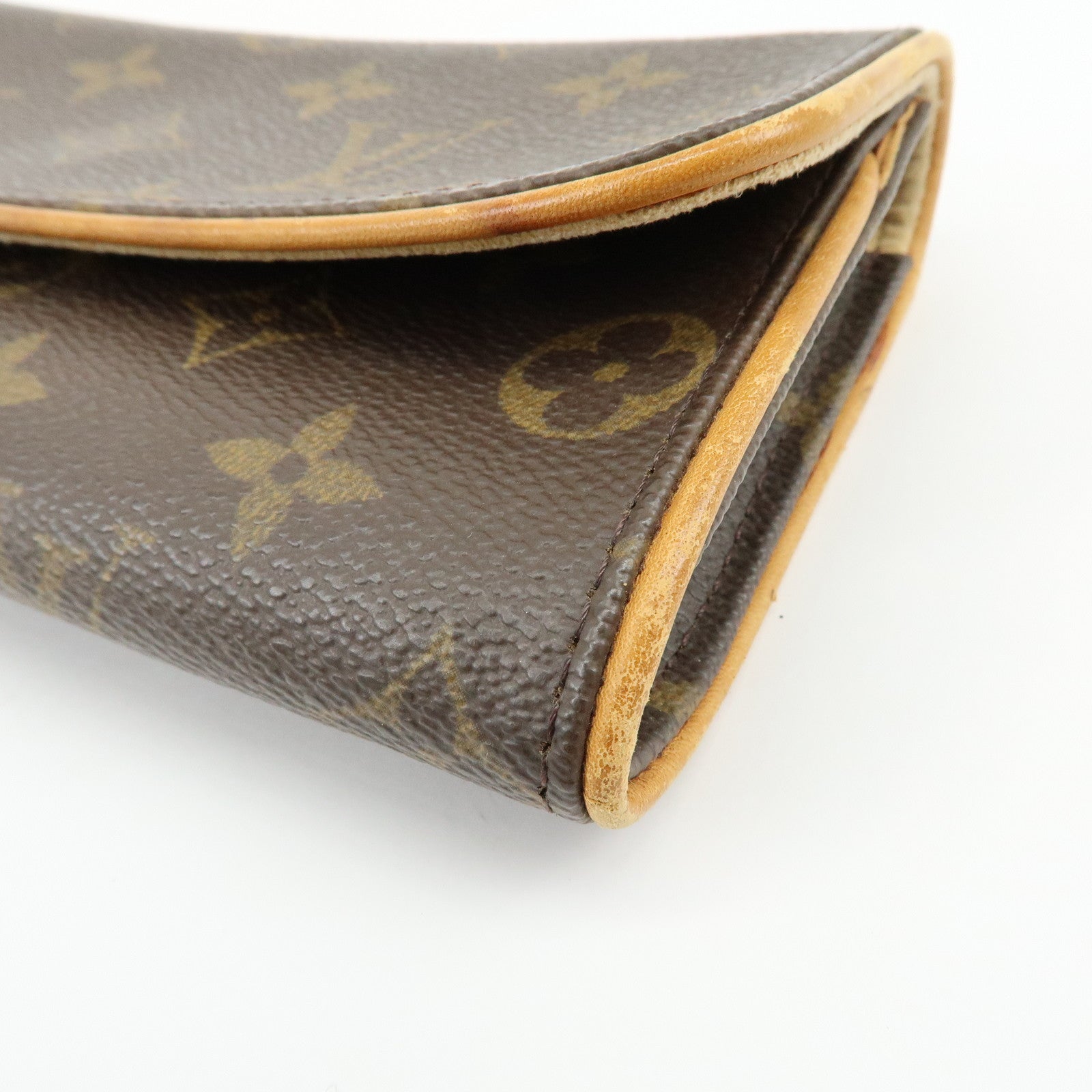Louis Vuitton Monogram Pochette Twin PM Shoulder Bag Brown M51854