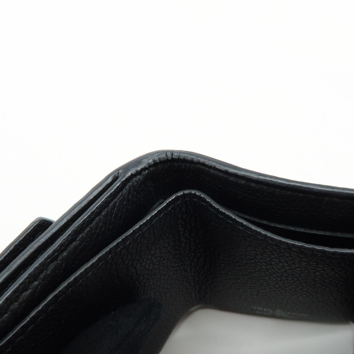 Louis Vuitton Portefeuille Lock Mini Compact Wallet Noir M63921