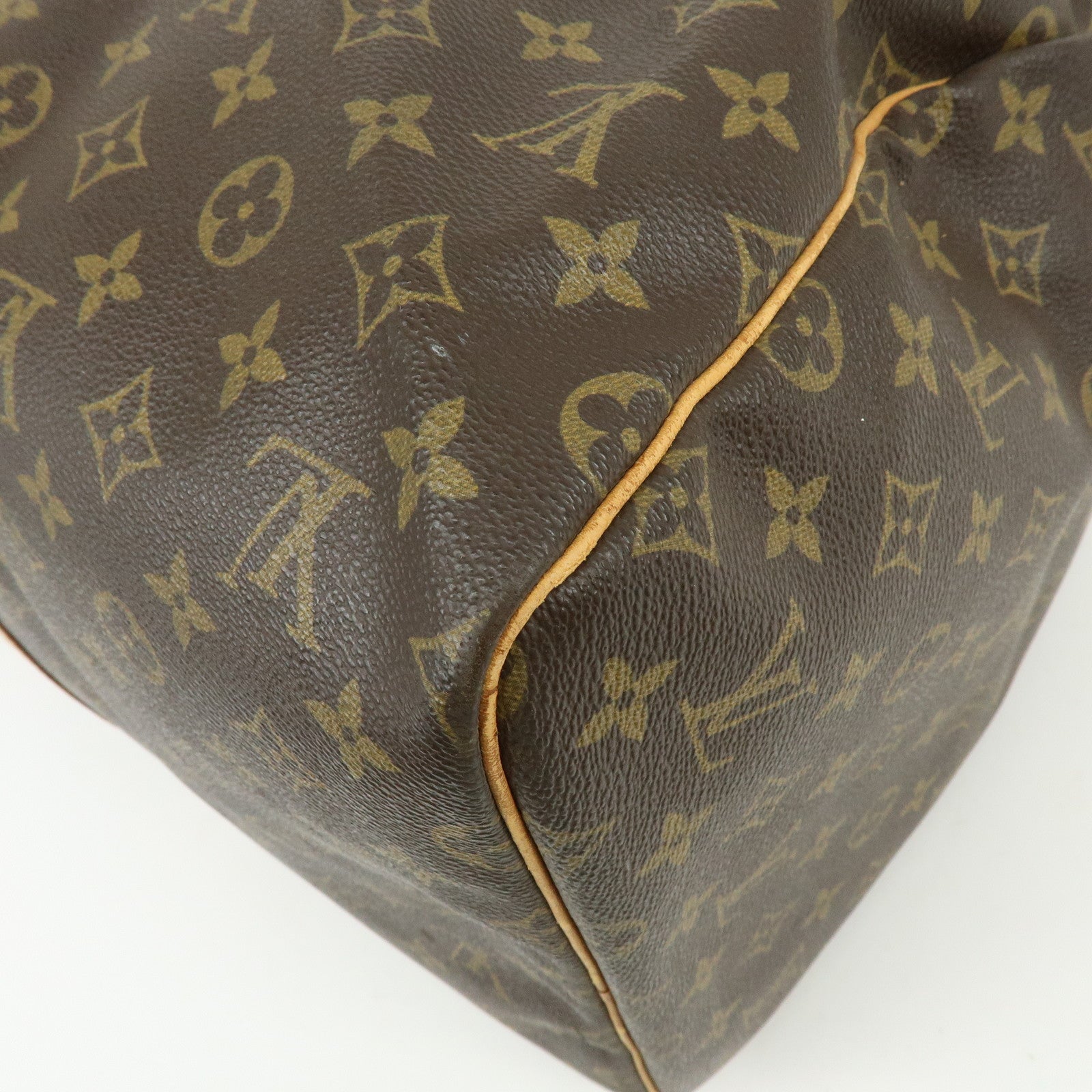 Louis Vuitton Monogram Keep All 55 Boston Bag Brown M41424